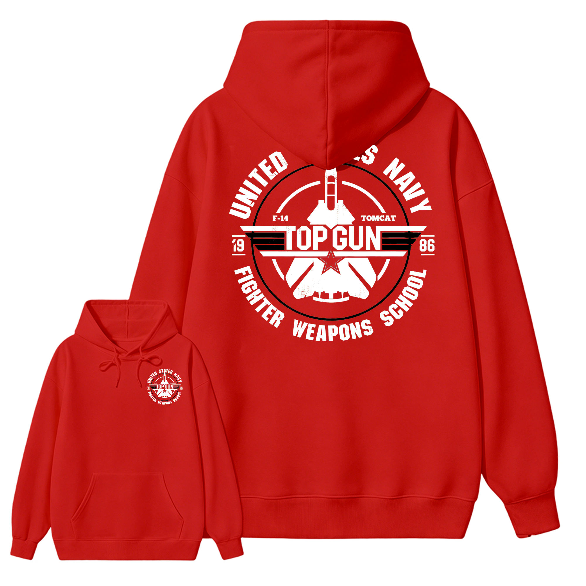T0p Gun Vintage 80s Fighter Pilot Graphic Hoodie, Retro Military Aviation Hoodie, Navy Fighter Jet Unisex Hoodie
