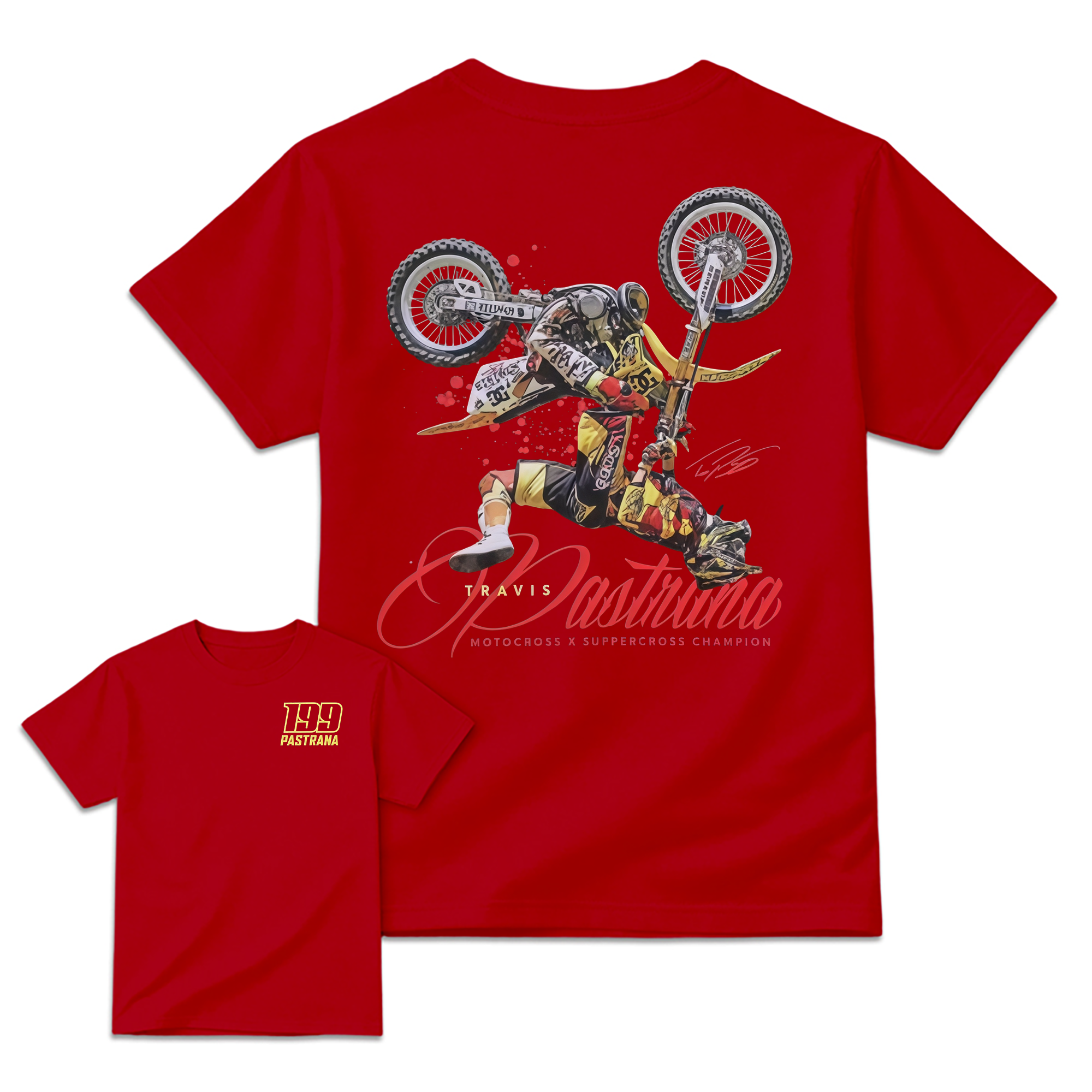 Vintage Motocross Racing Fan Shirt