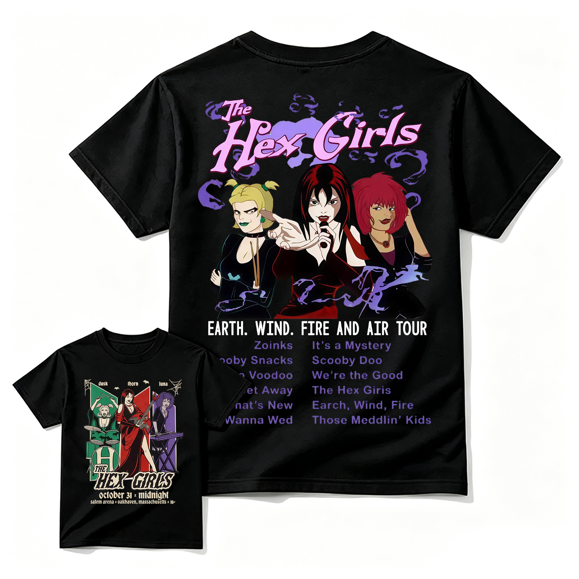 The He× Girls Rock Band Music Halloween Retro 90s Unisex Shirt