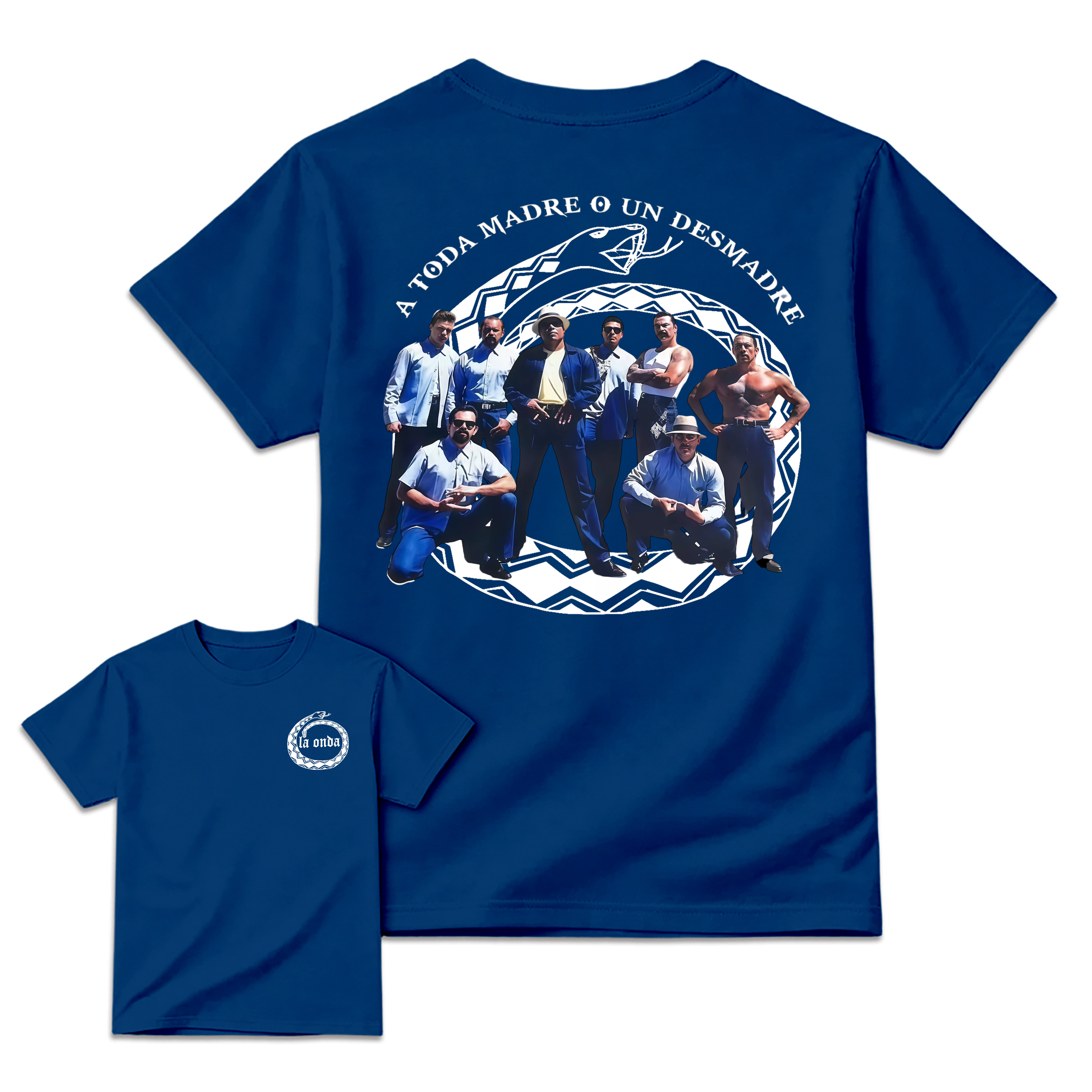 "A Toda Madre O Un Desmadre"- Vintage Chicano Homies T-shirt