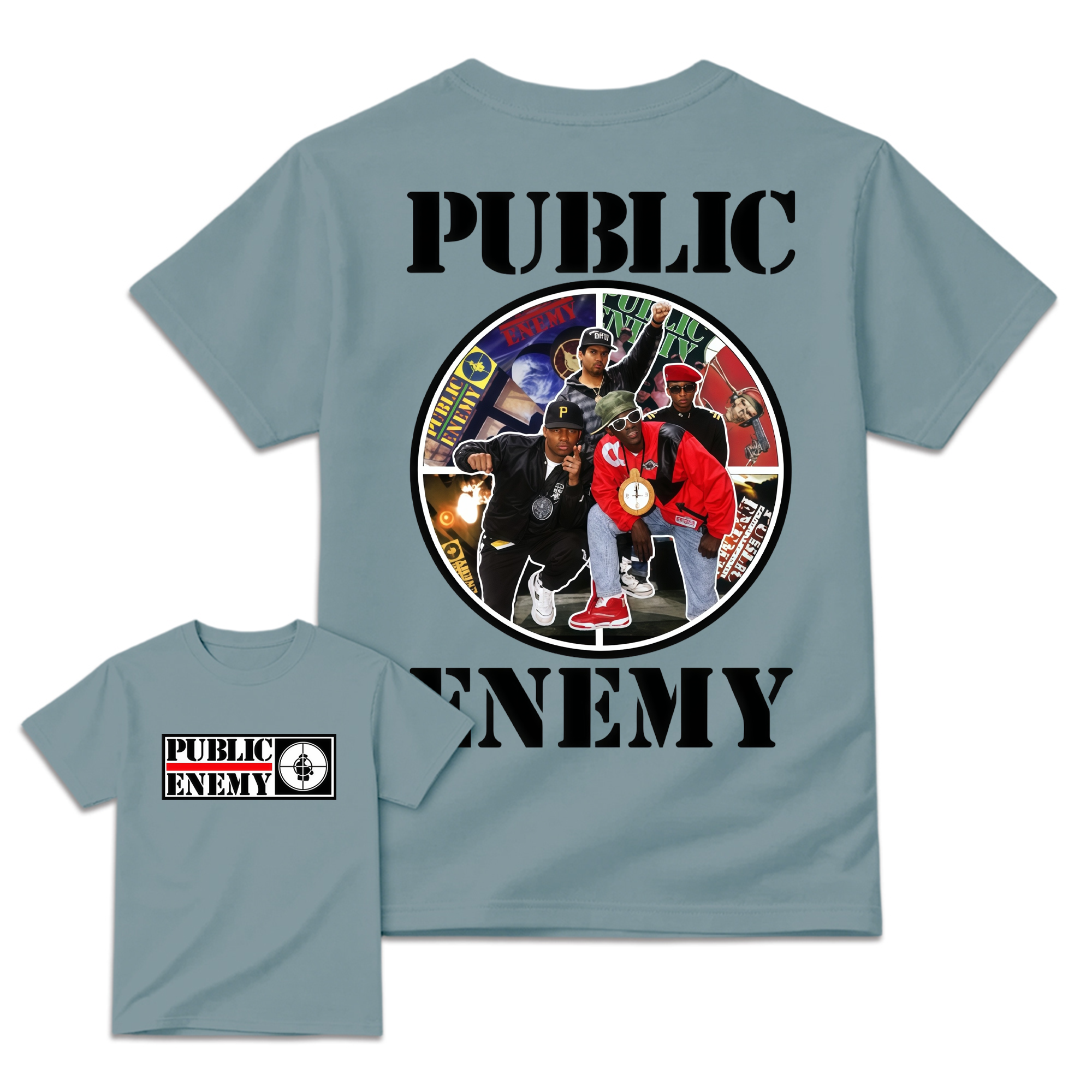Publ1c Enemy Album Tee, Vintage Hip Hop Music Band Shirt