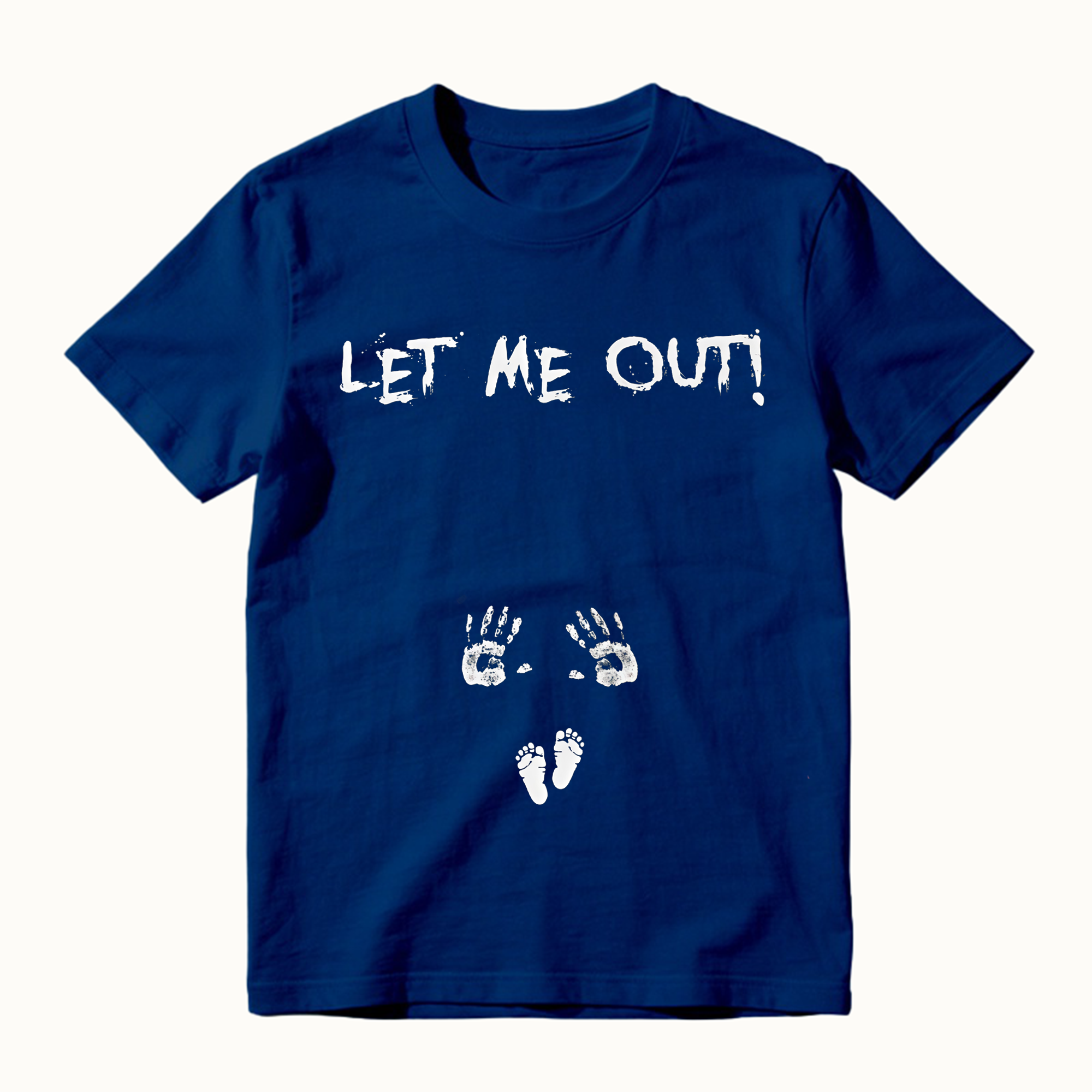 Let Me Out Funny Pregnancy Announcement Halloween T-Shirt