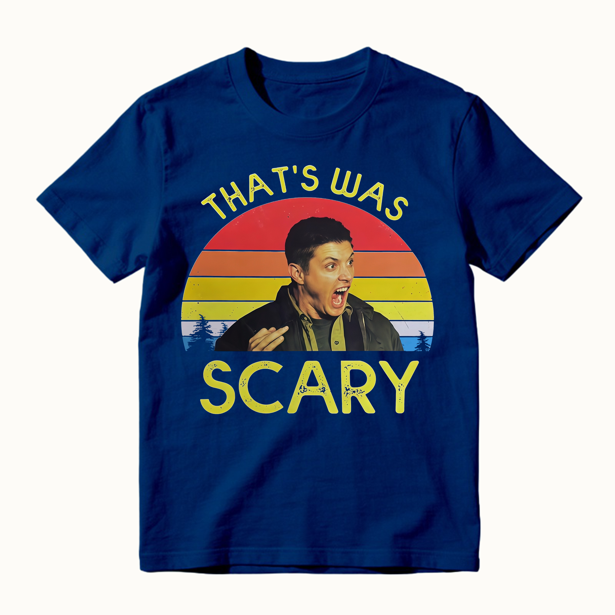 That Was Scary Funny Shocked Hunter Graphic Movie Shirt