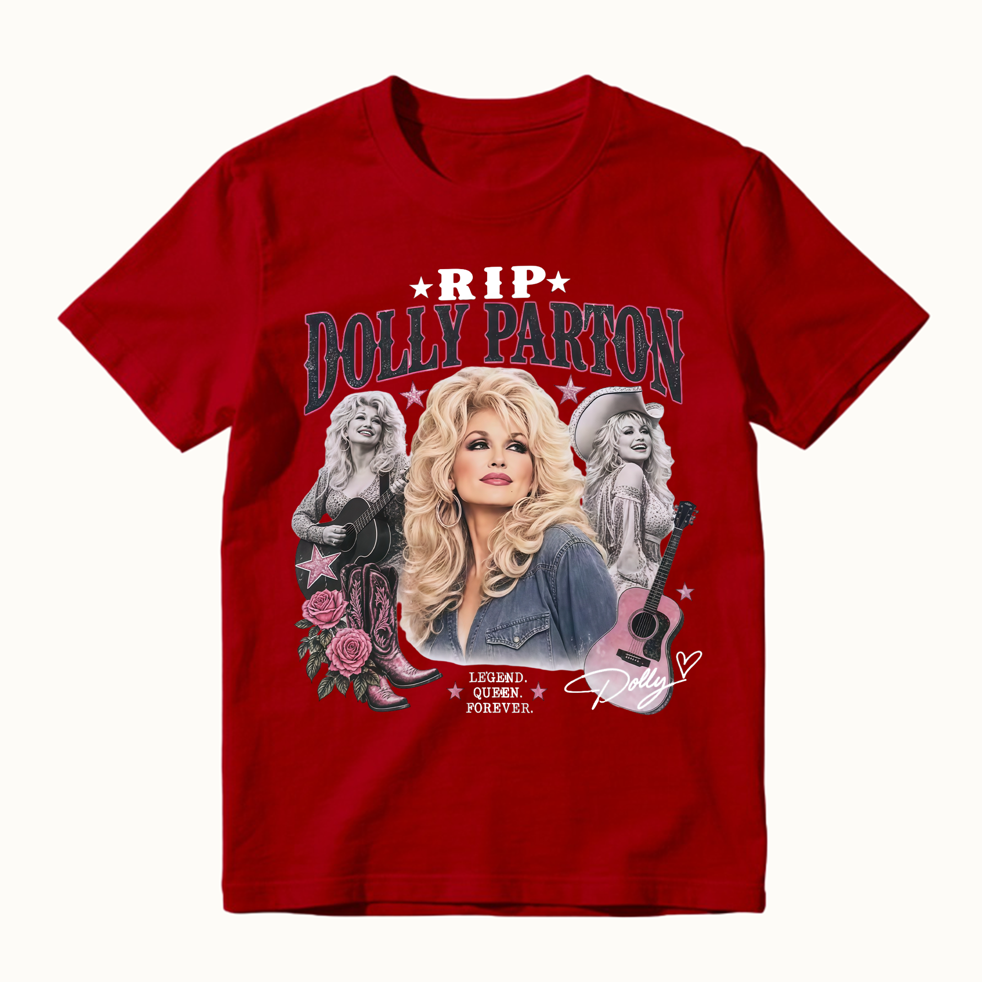 Country Music Legend Tribute Tee