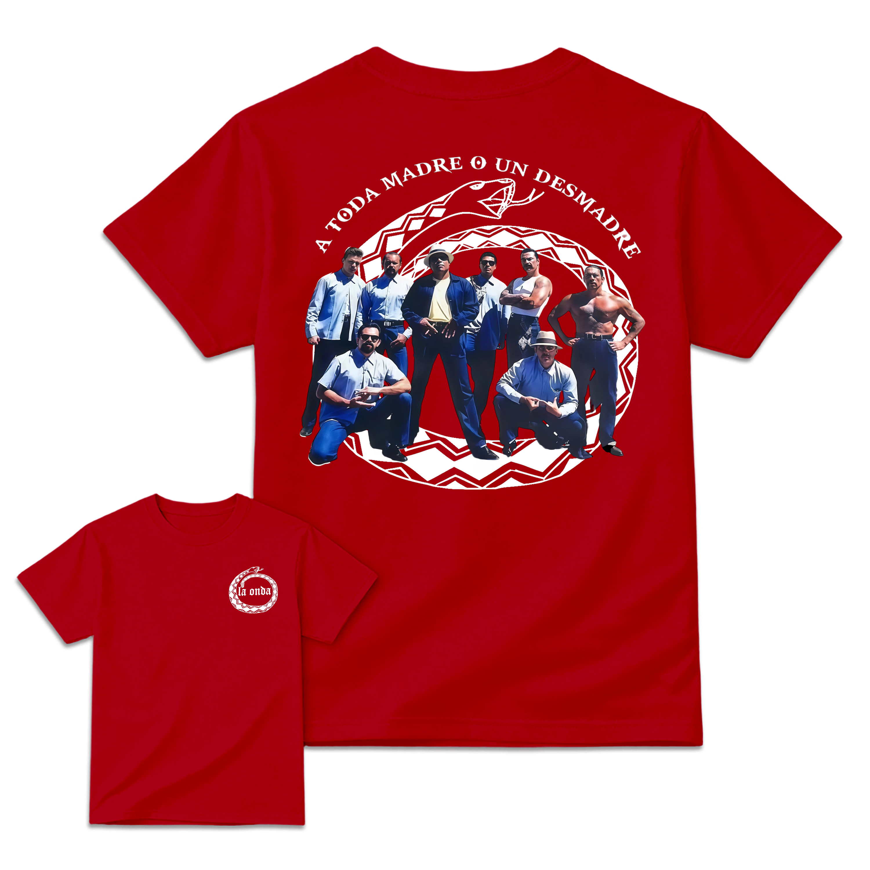 "A Toda Madre O Un Desmadre"- Vintage Chicano Homies T-shirt