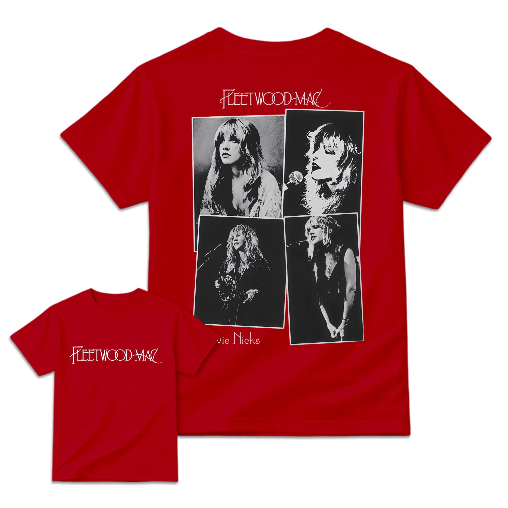 Fleetw00d Mac Rock Band Retro Music Tee, Rock Music Lover Shirt