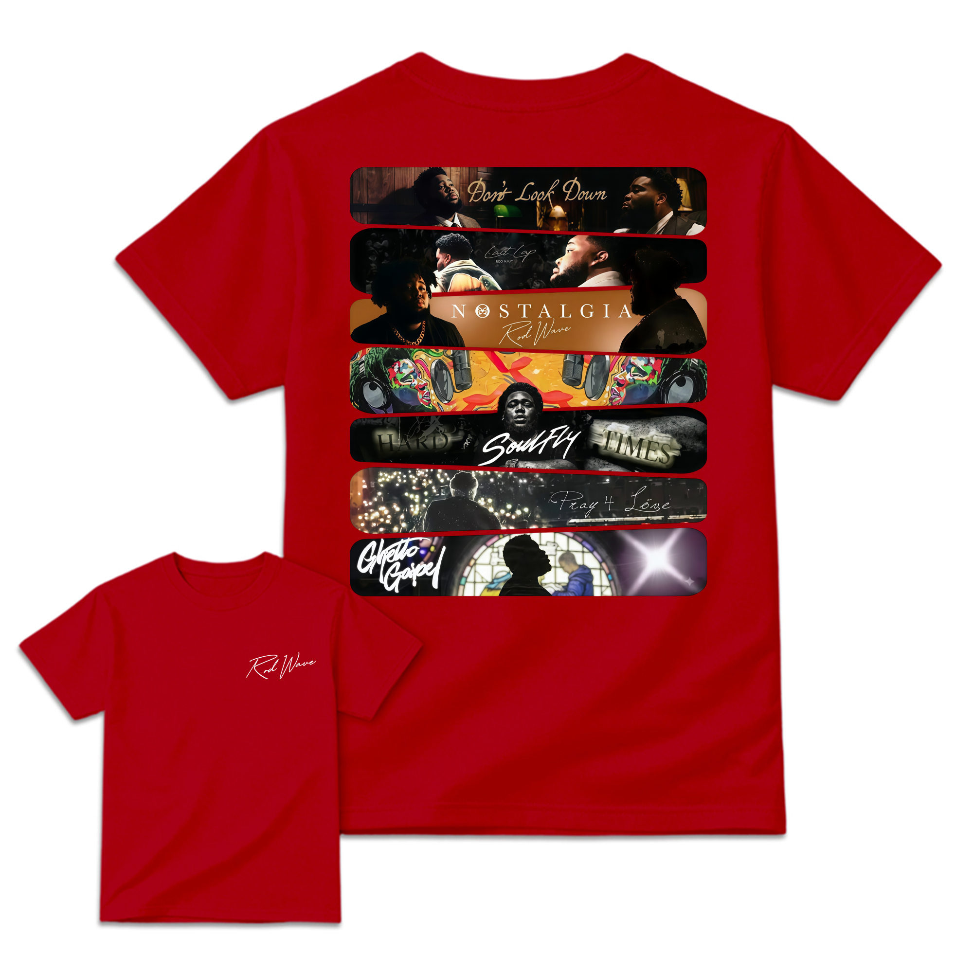 Vintage R0d Wave Album Hip Hop Music Shirt