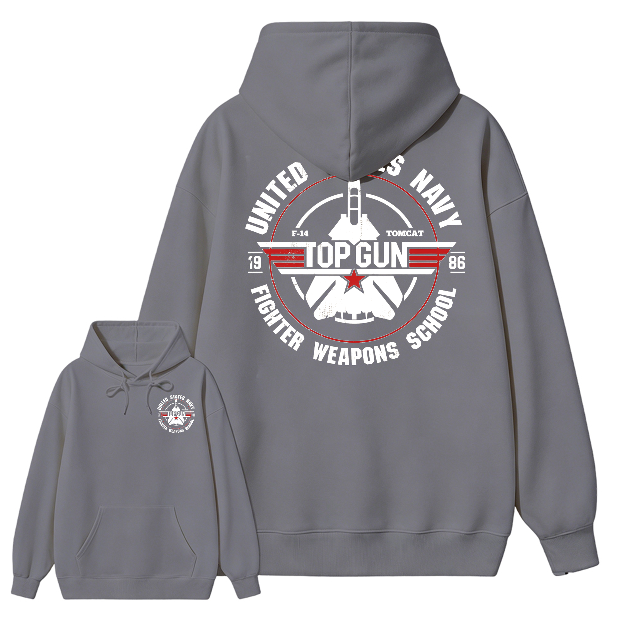 T0p Gun Vintage 80s Fighter Pilot Graphic Hoodie, Retro Military Aviation Hoodie, Navy Fighter Jet Unisex Hoodie