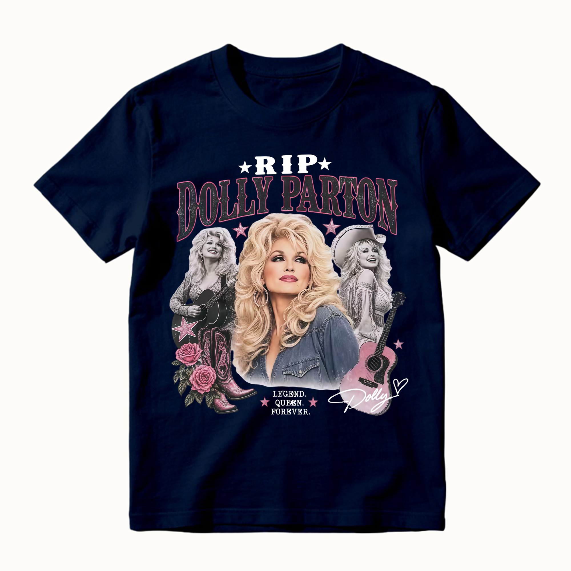 Country Music Legend Tribute Tee