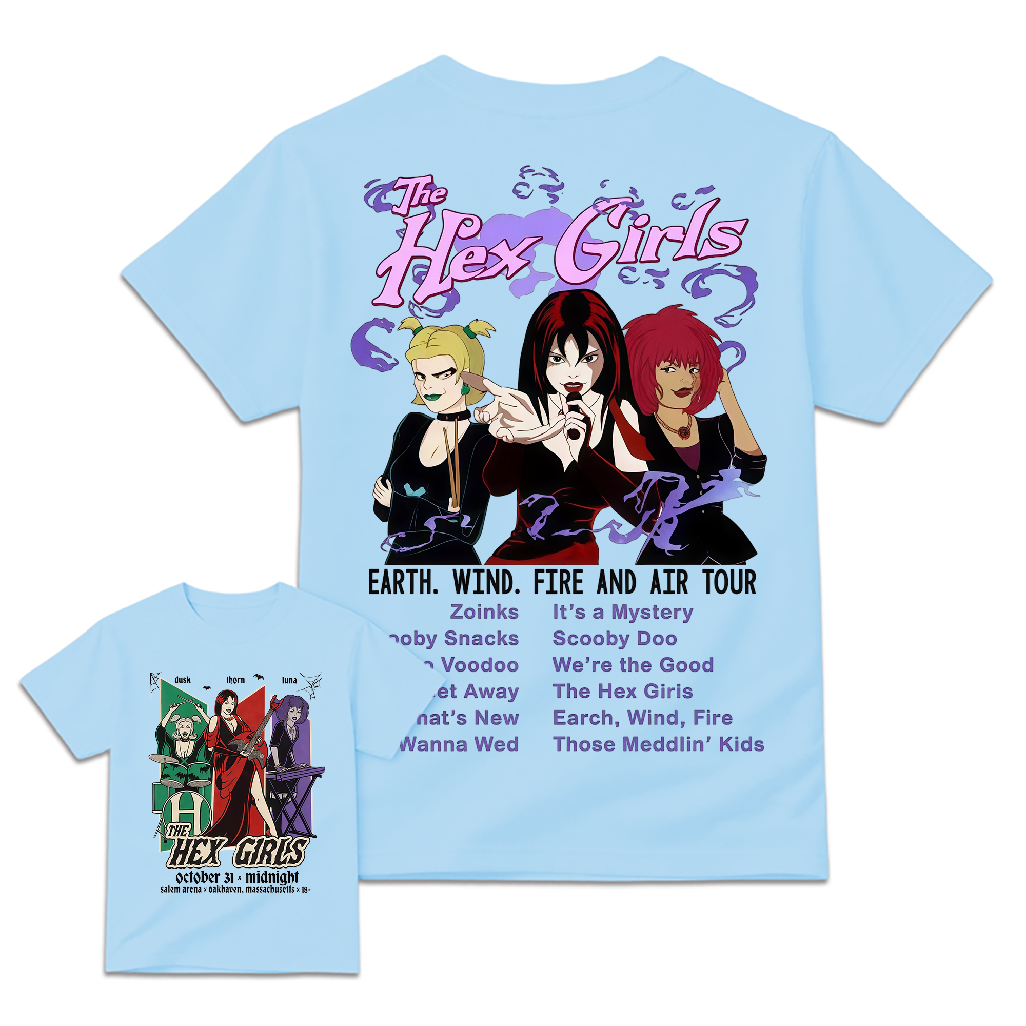 The He× Girls Rock Band Music Halloween Retro 90s Unisex Shirt