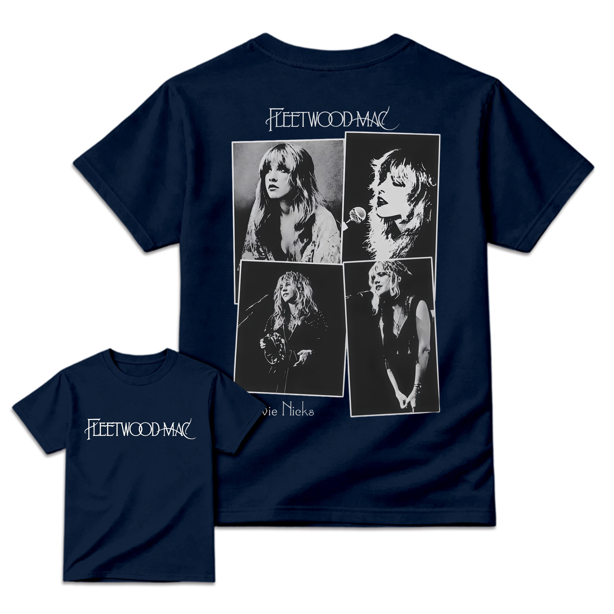 Fleetw00d Mac Rock Band Retro Music Tee, Rock Music Lover Shirt