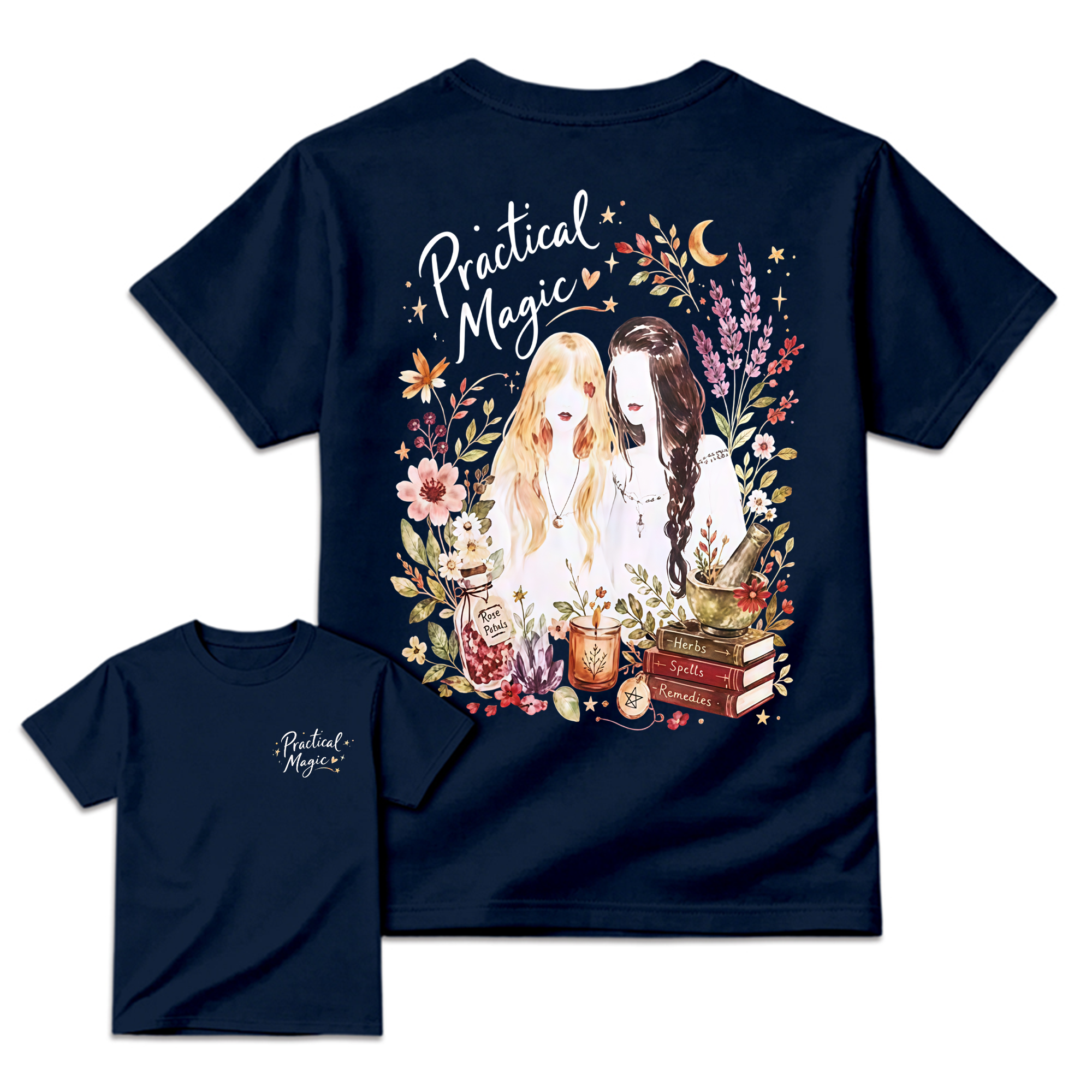 Practical Magic Midnight Margaritas Shirt, Witchy Halloween Tee