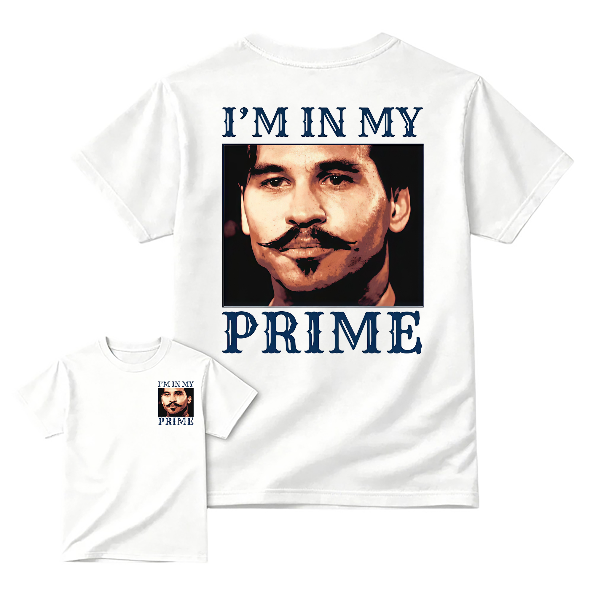 I'm In My Prime Cowboy Retro Western Movie T-Shirt
