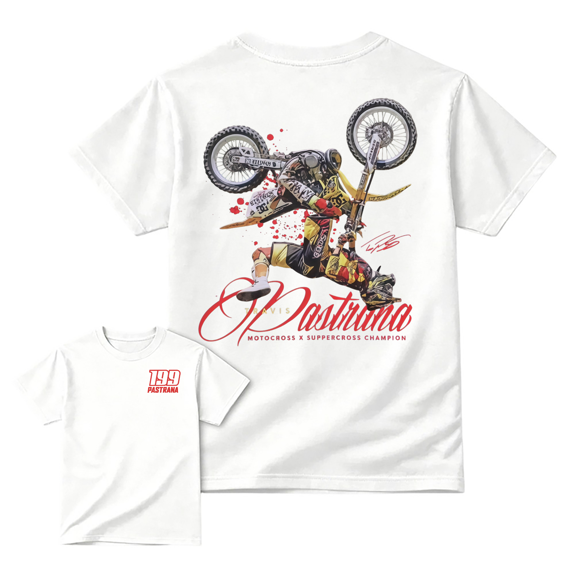 Vintage Motocross Racing Fan Shirt