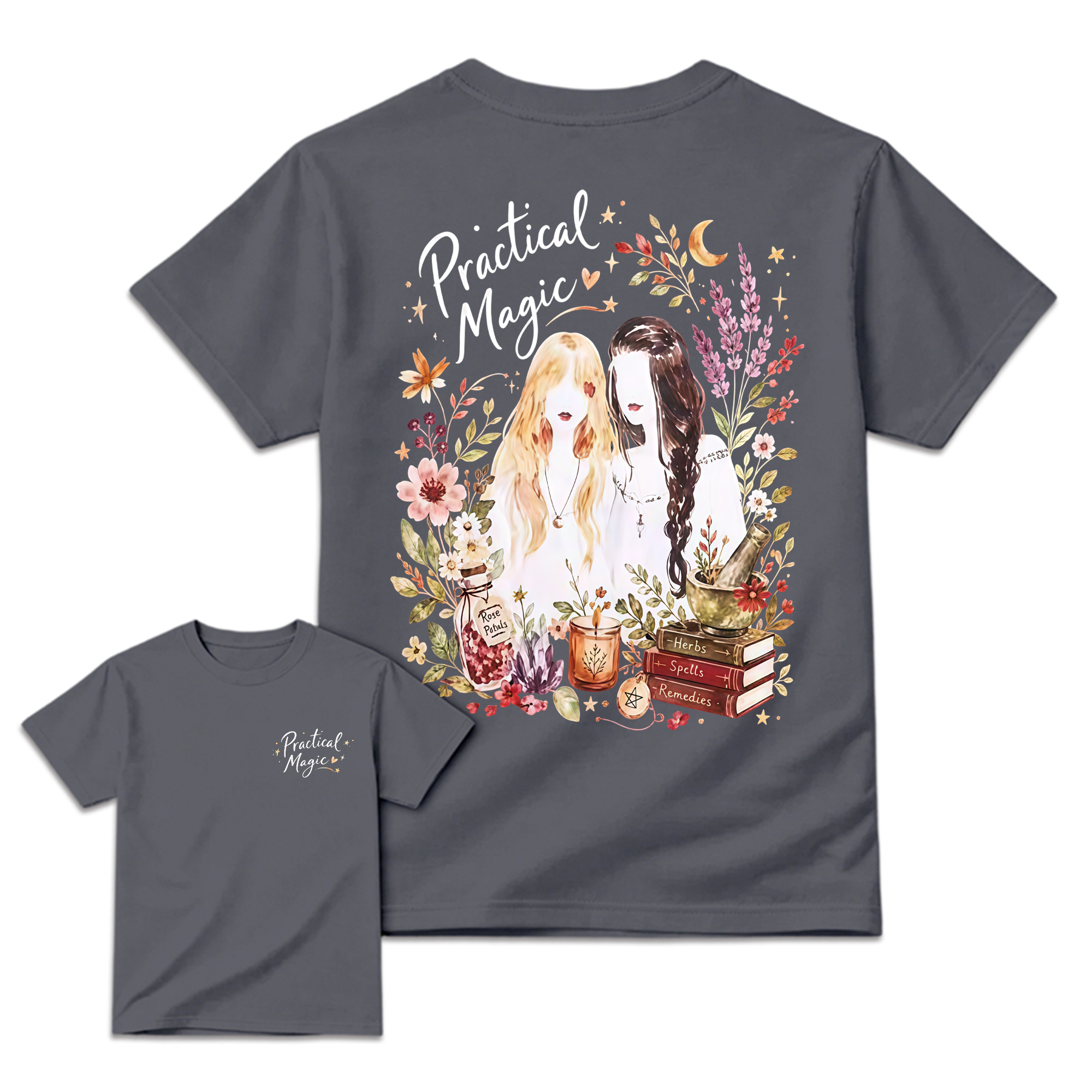 Practical Magic Midnight Margaritas Shirt, Witchy Halloween Tee