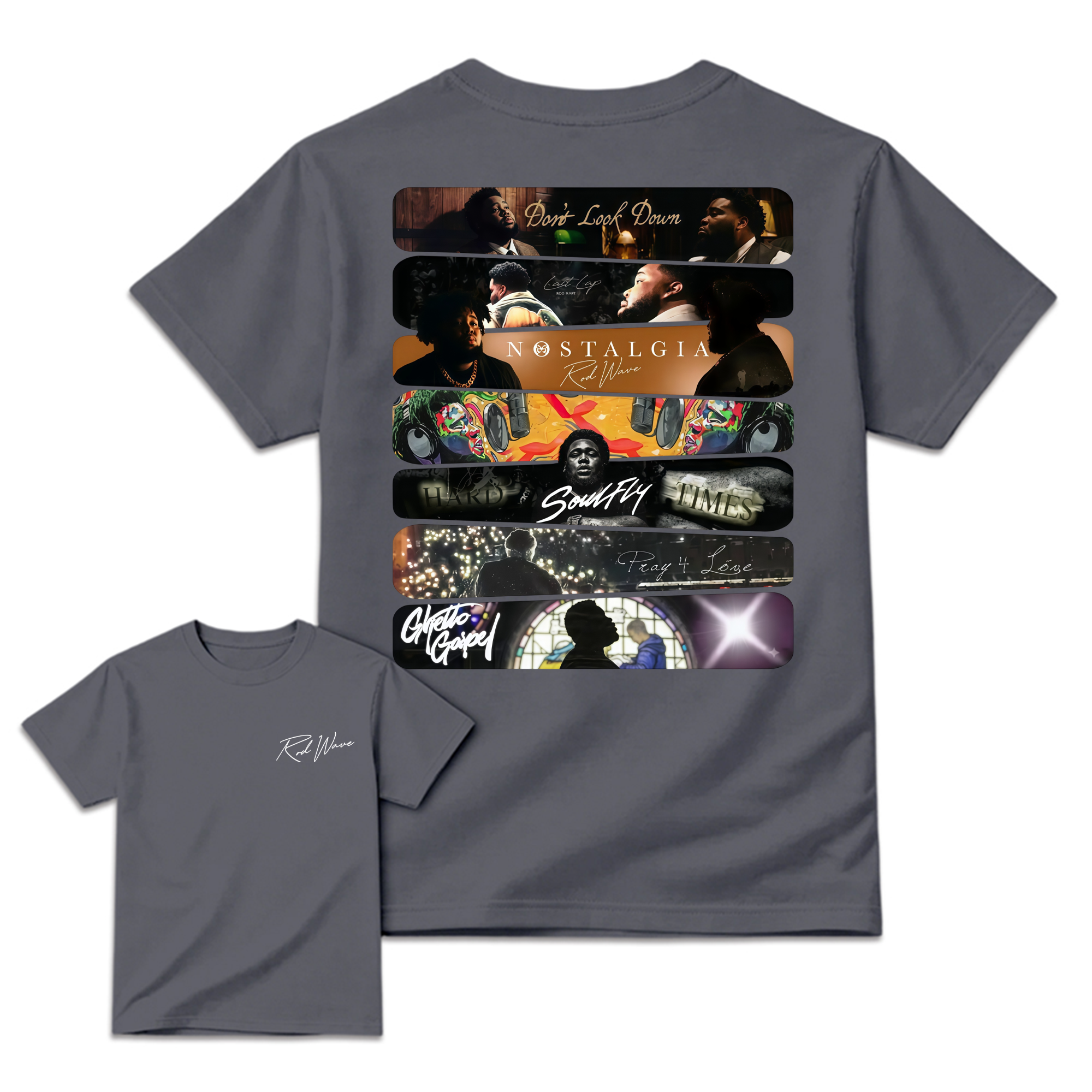 Vintage R0d Wave Album Hip Hop Music Shirt