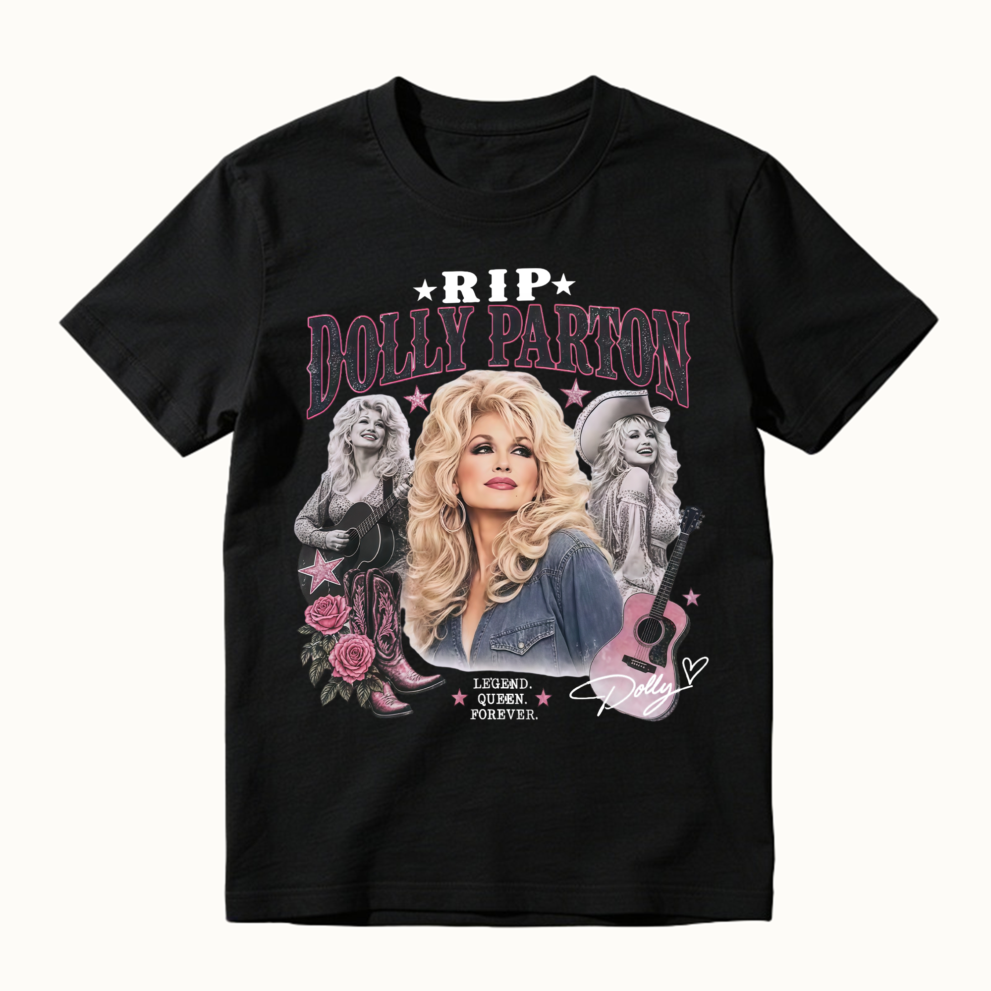 Country Music Legend Tribute Tee
