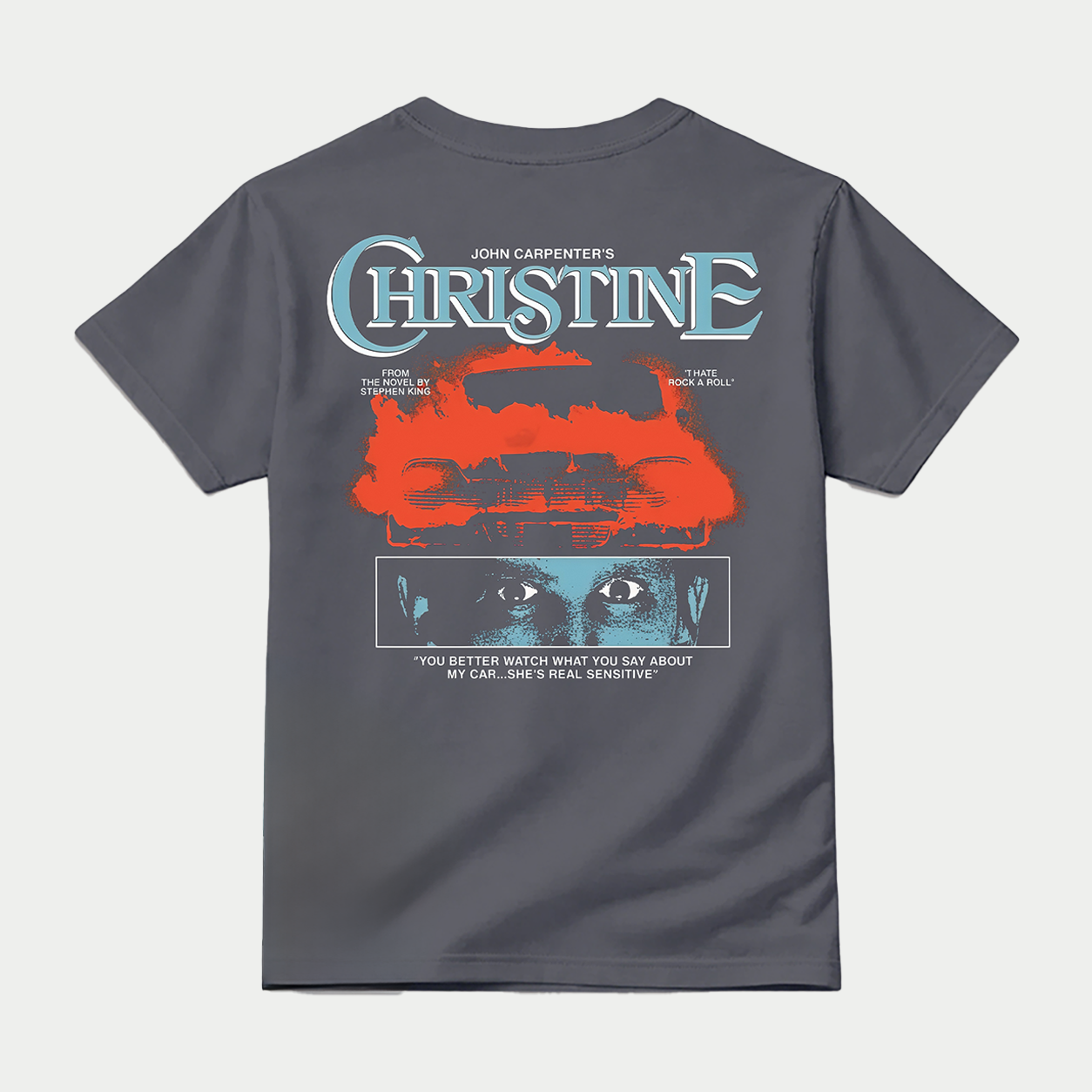 Christ1ne Inspired Retro Car Horror Movie T-Shirt