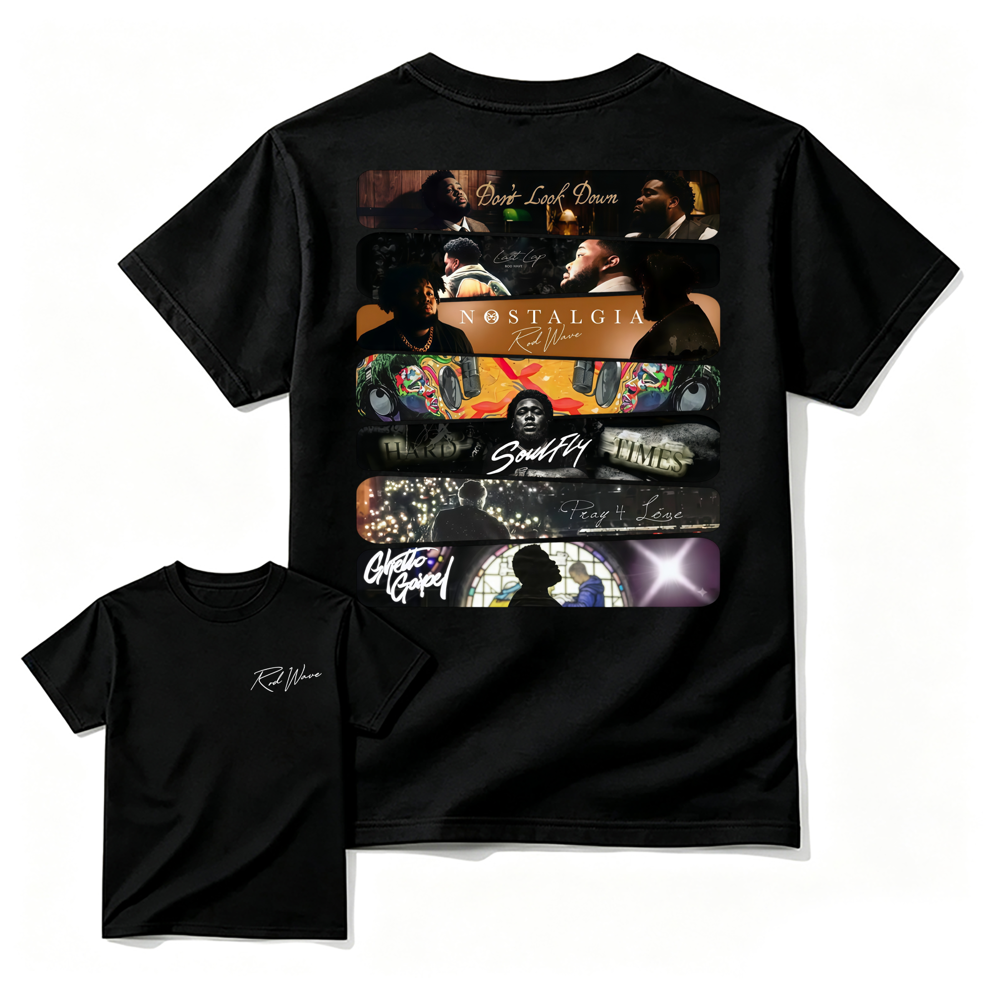 Vintage R0d Wave Album Hip Hop Music Shirt