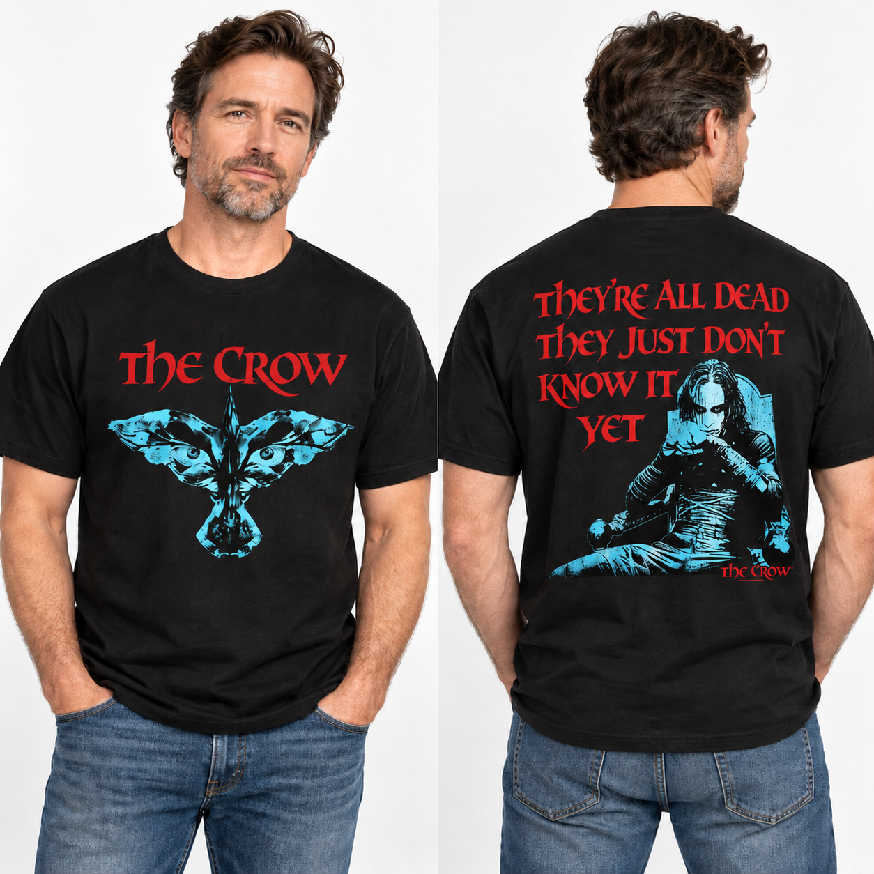 The Crow "They're All Dead They Just Don't Know It Yet" Graphic T-Shirt