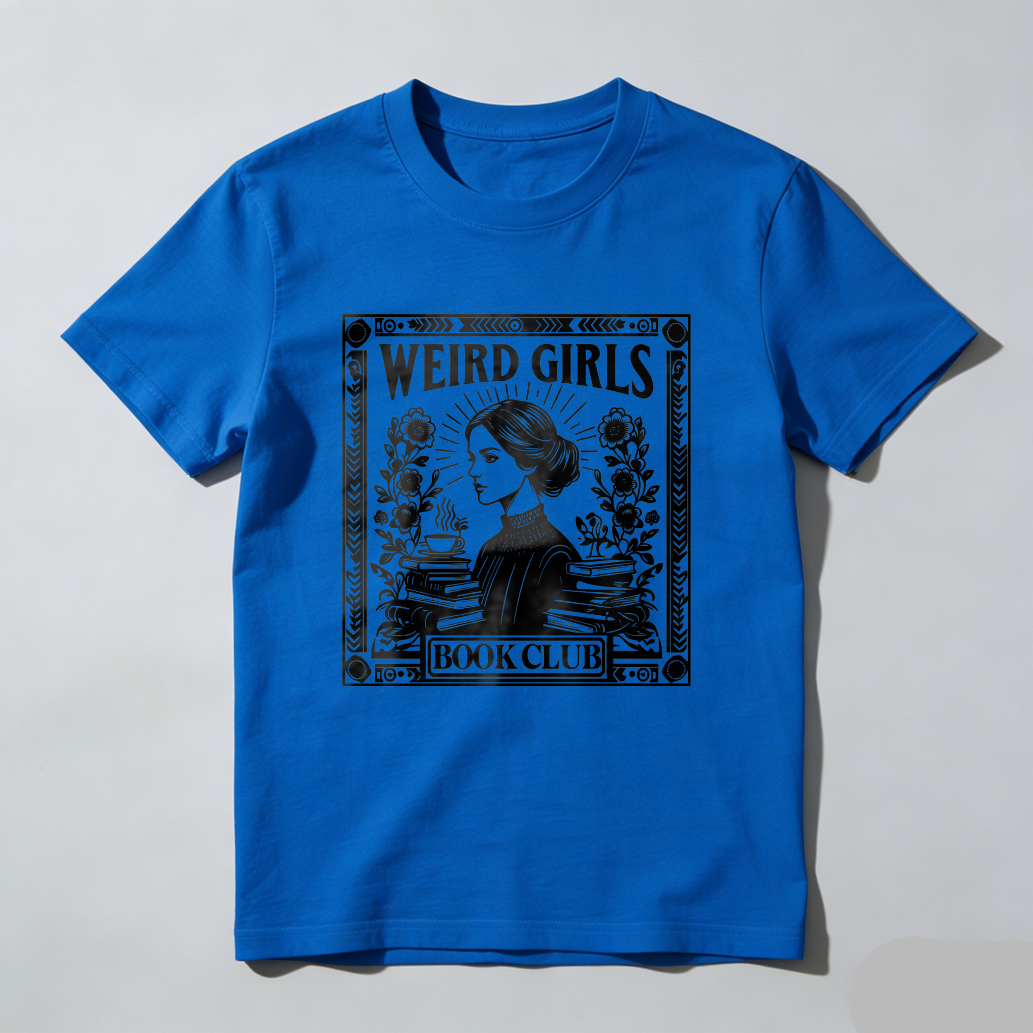 Wardrobecart Weird Girls Book Club Artwork Tshirt