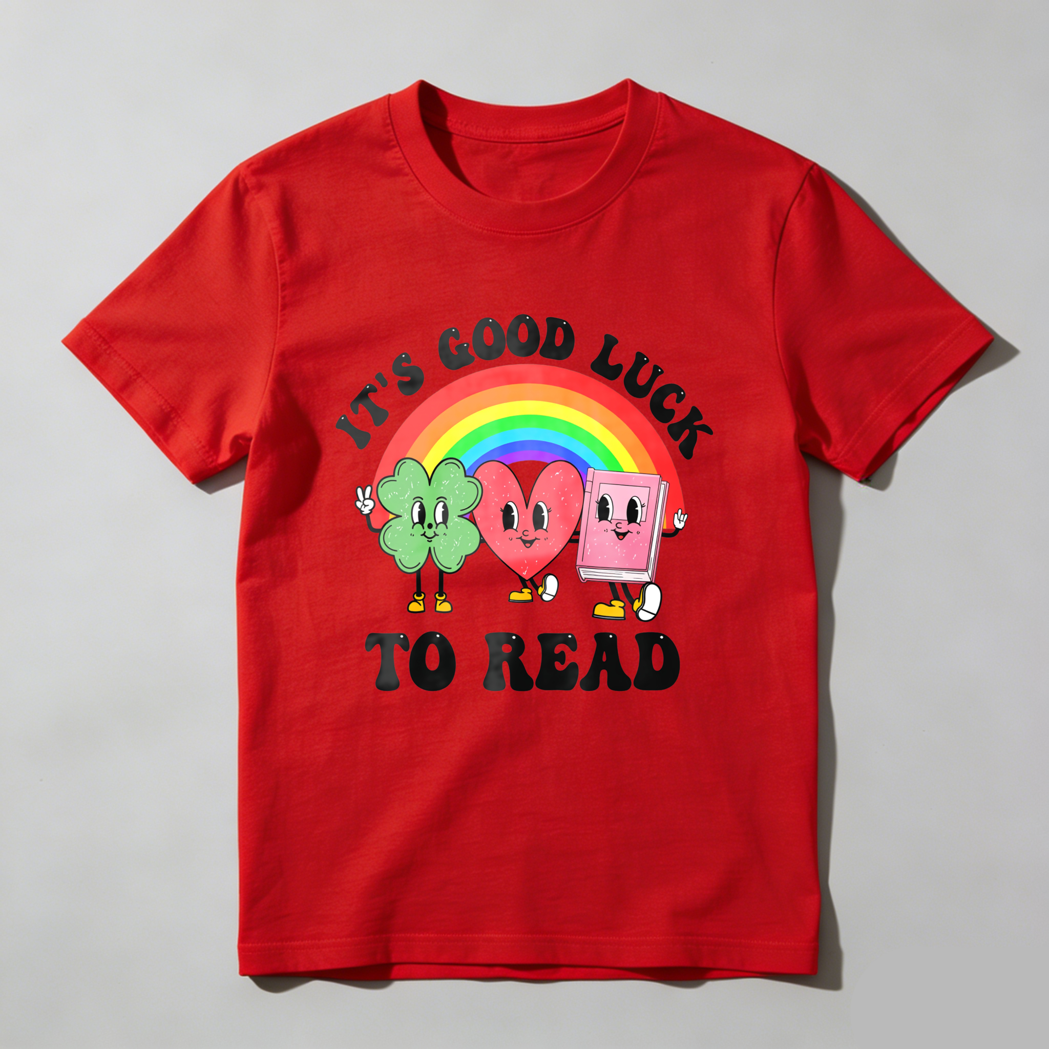 Wardrobecart It's Good Luck To Read tshirt