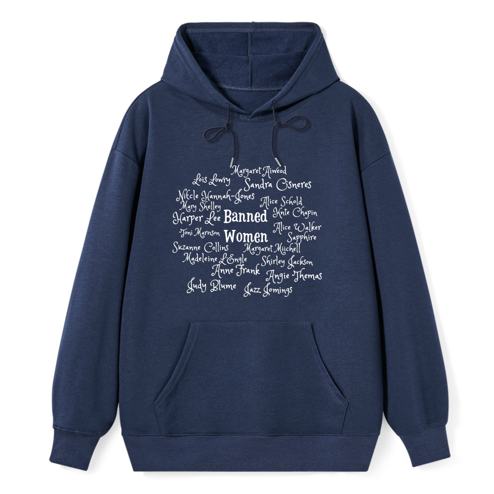 Wardrobecart Banned Women Literary Figures Unisex Classic Hoodie