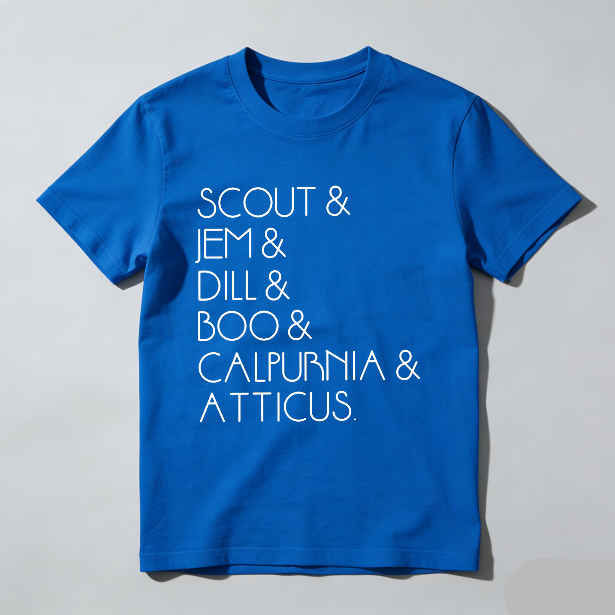 Wardrobecart Scout Jem Dill Boo Calpurnia Atticus Tshirt