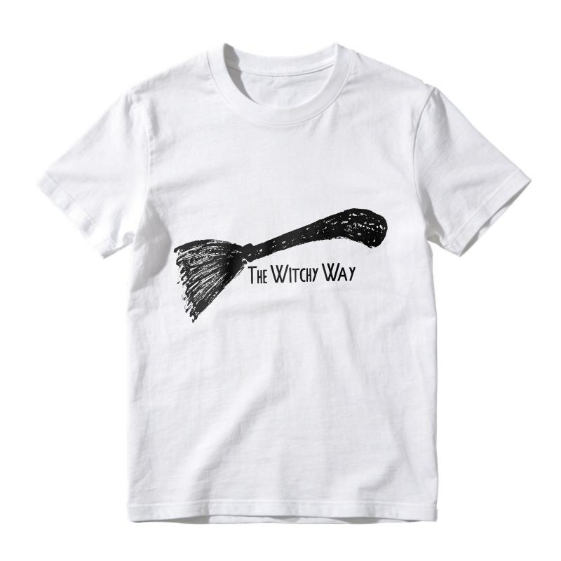 Witch Broom The Witchy Way, Unisex Classic T-shirt