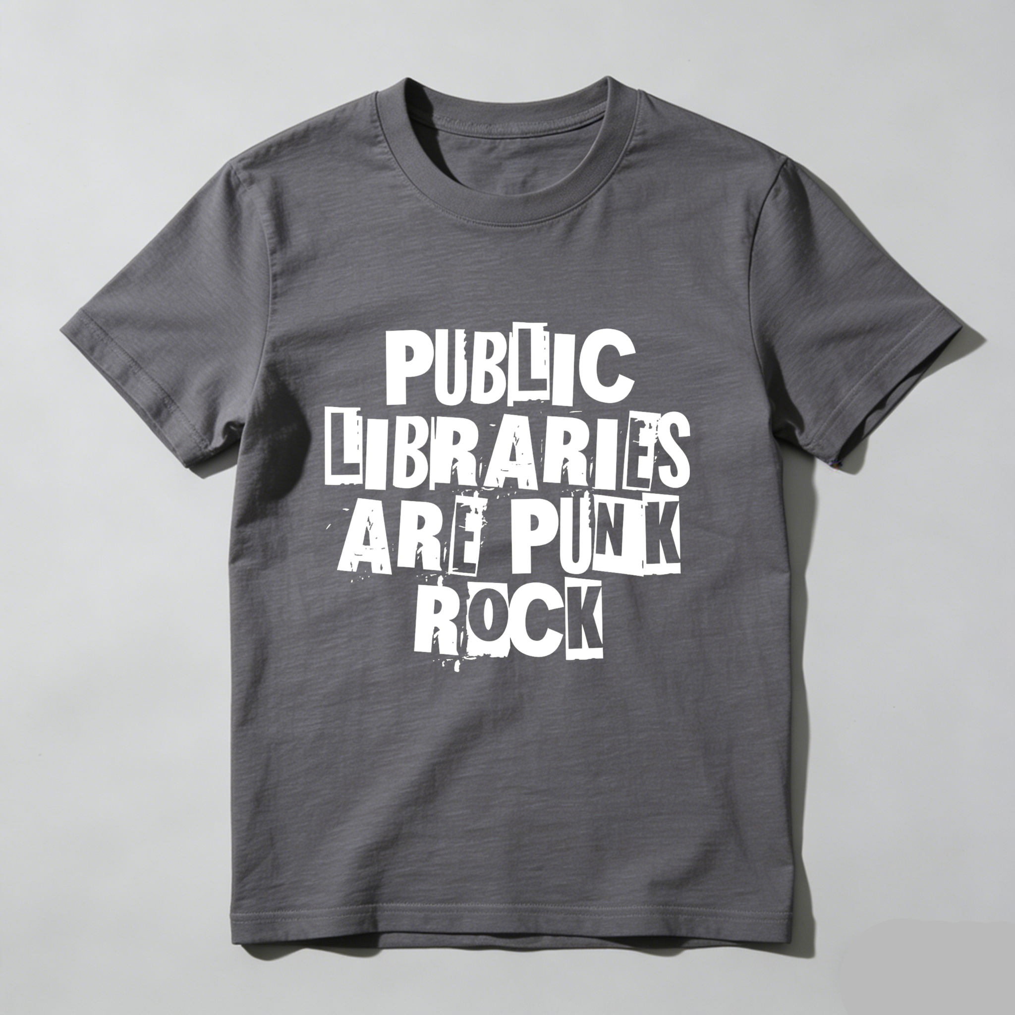 Wardrobecart Public Libraries Are Punk Rock Tshirt