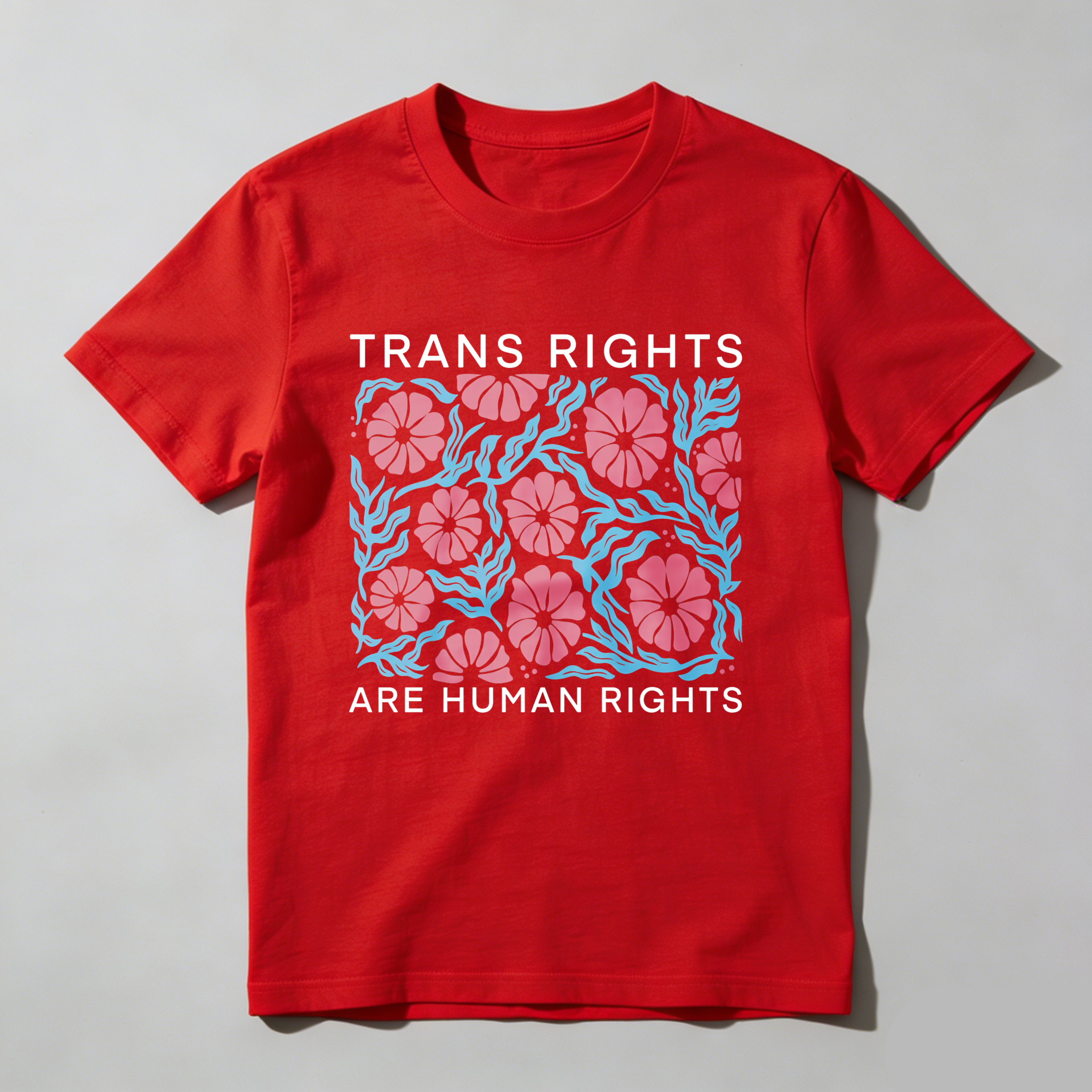 Wardrobecart Trans Rights Are Human Rights Tshirt