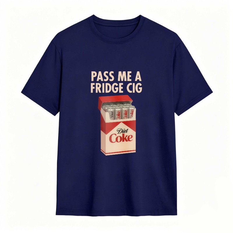 Pass Me A Fridge Cig Diet Coke Box Graphic Unisex Classic T-shirt