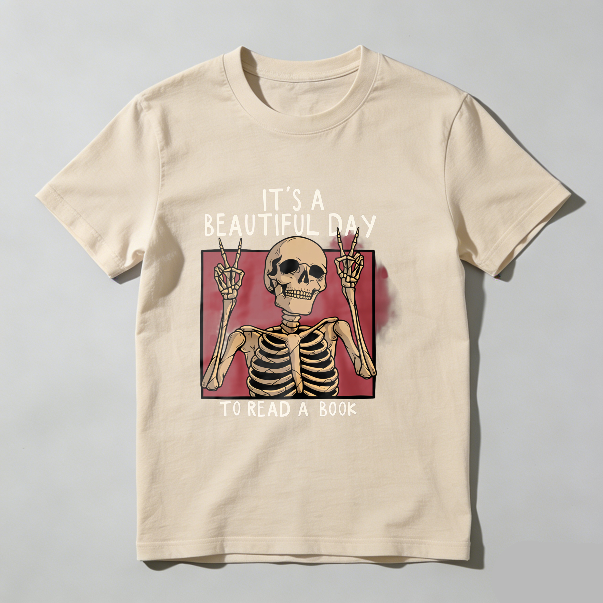 Wardrobecart It's A Beautiful Day To Read A Book Tshirt