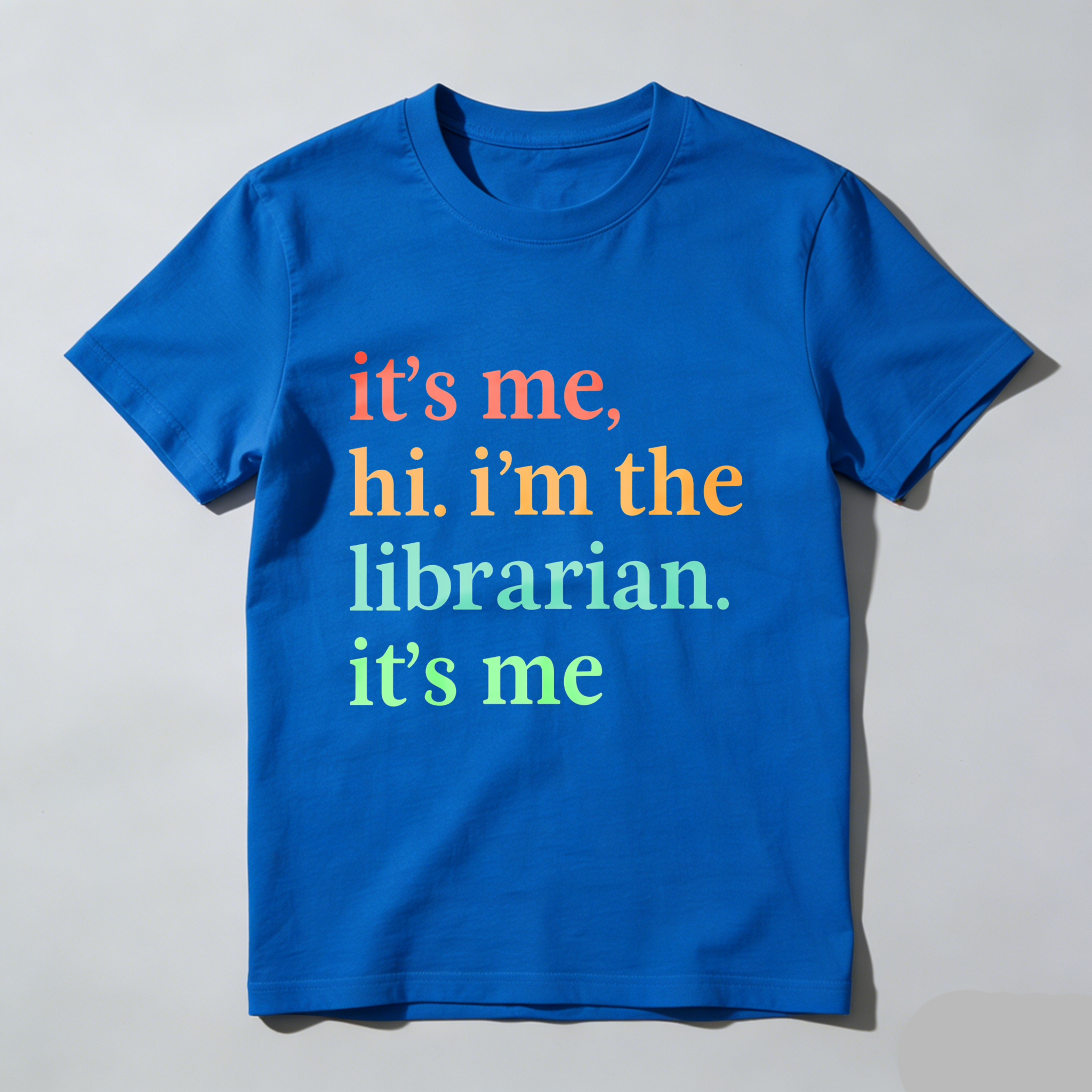 Wardrobecart It's Me Hi I'm The Librarian It's Me Tshirt
