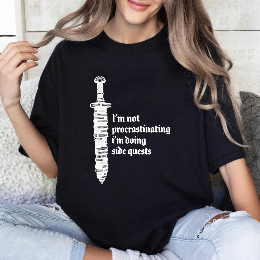 Wardrobecart I'm Not Procrastinating I'm Doing Side Quests Tshirt