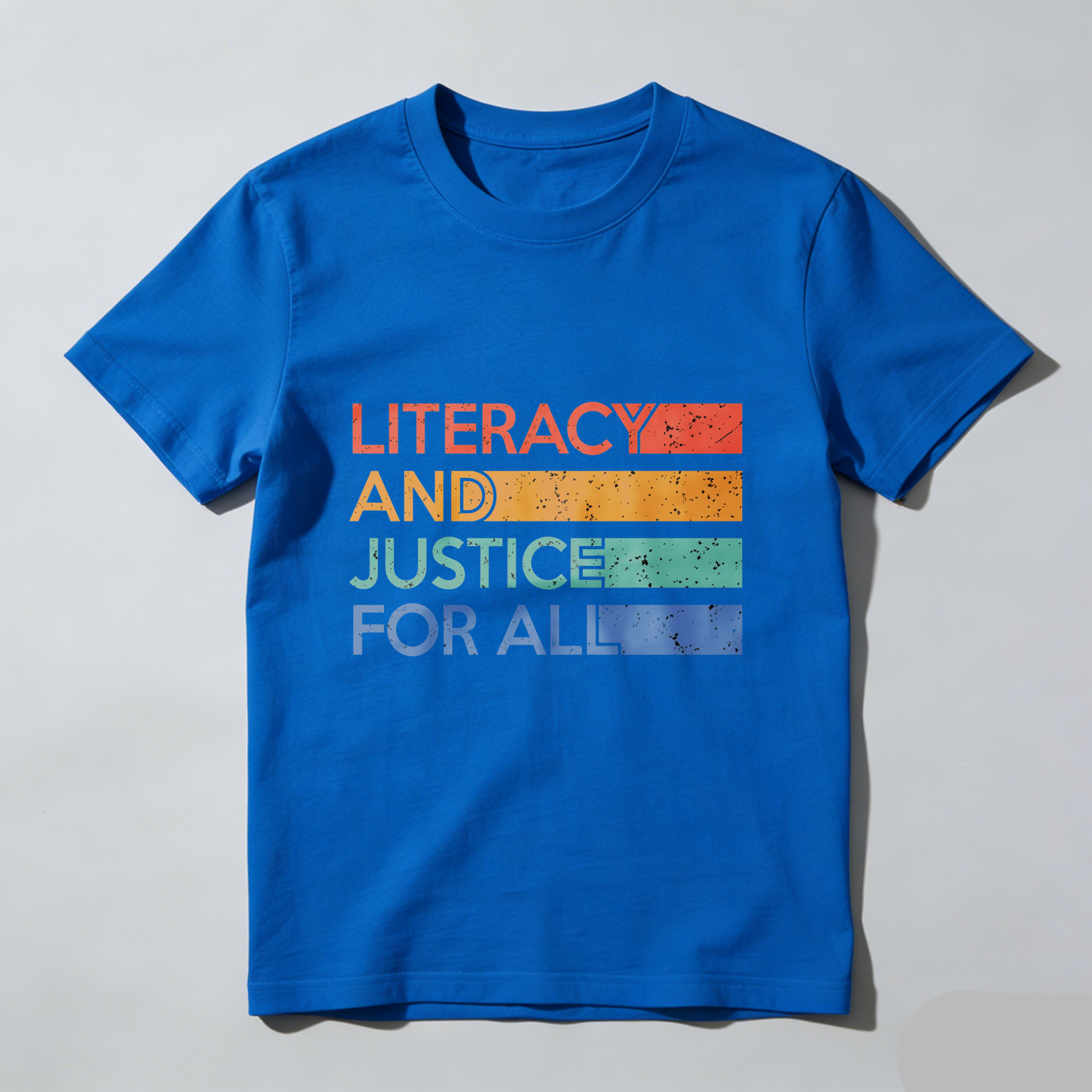Wardrobecart Literacy And Justice For All Tshirt