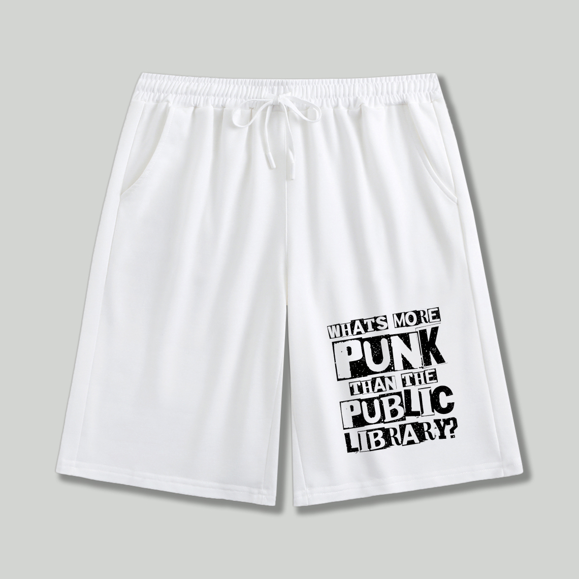 Wardrobecart Whats More Punk Than The Public Library Shorts