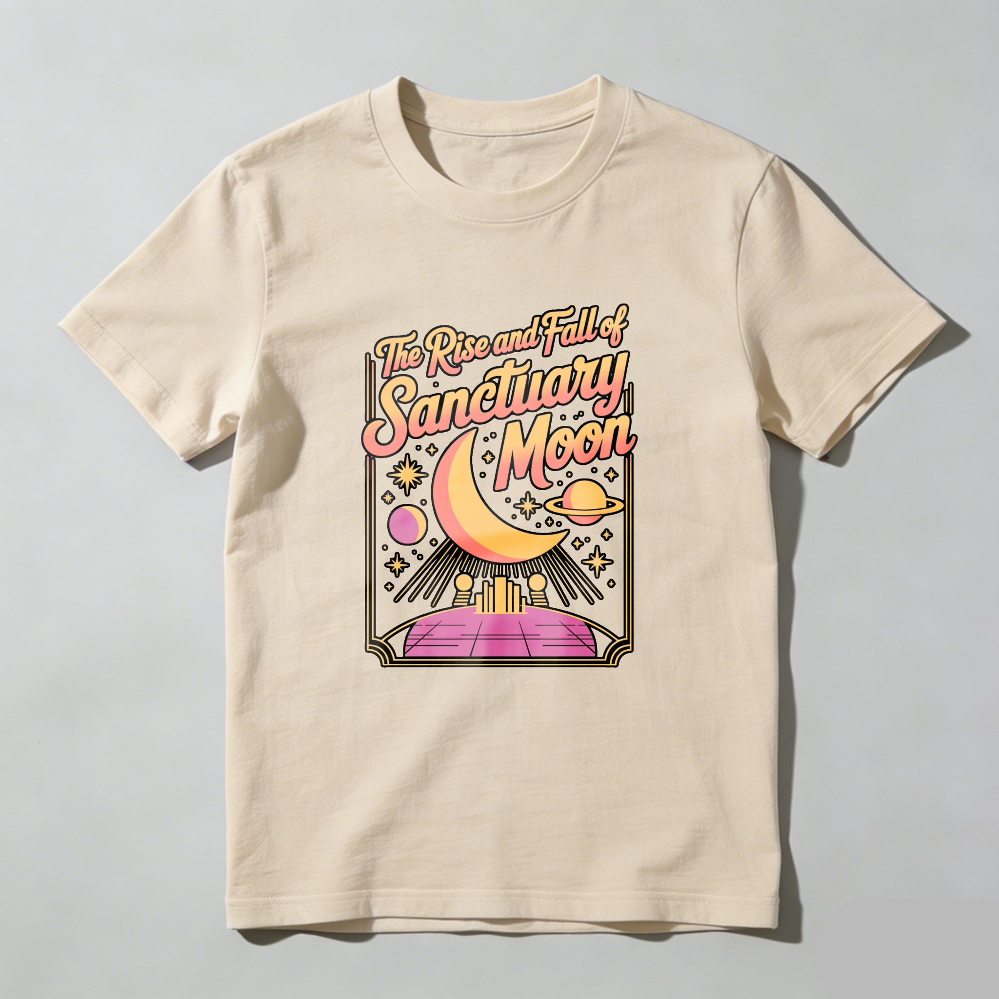 Wardrobecart The Rise And Fall Of Sanctuary Moon tshirt