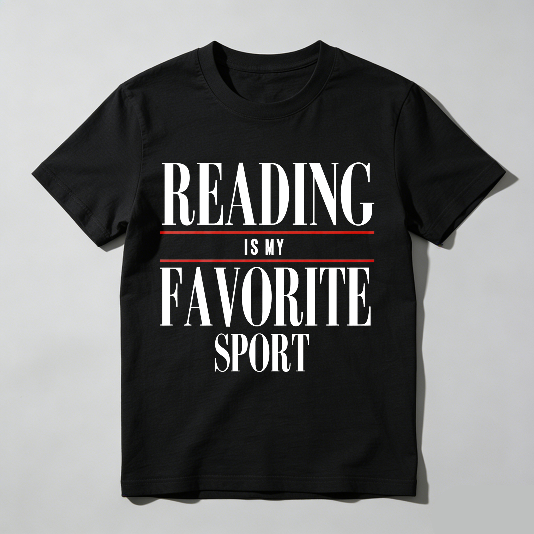 Wardrobecart Reading Is My Favorite Sport Tshirt