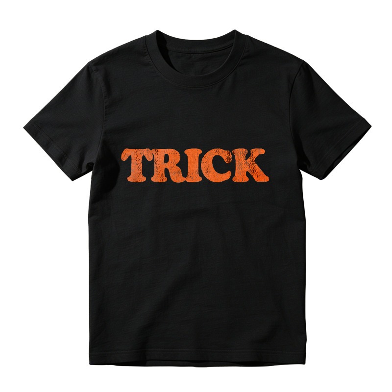 Trick Text Graphic T-shirt