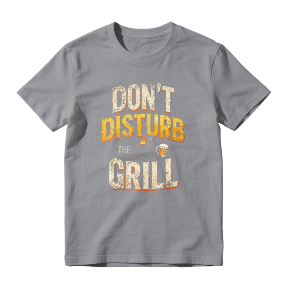 Dont Disturb The Grill Barbecue Beer Graphic Unisex Classic T-shirt