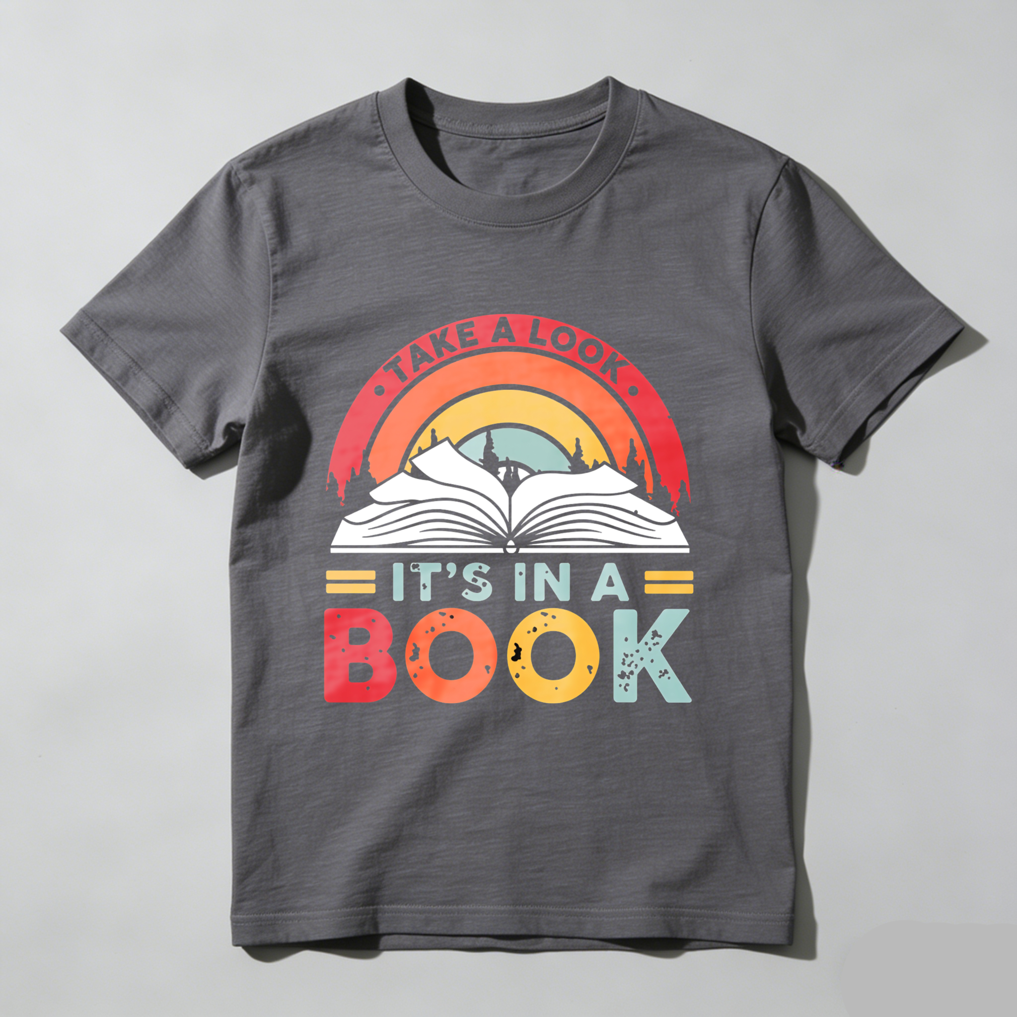 Wardrobecart Take A Look Its In A Book Tshirt