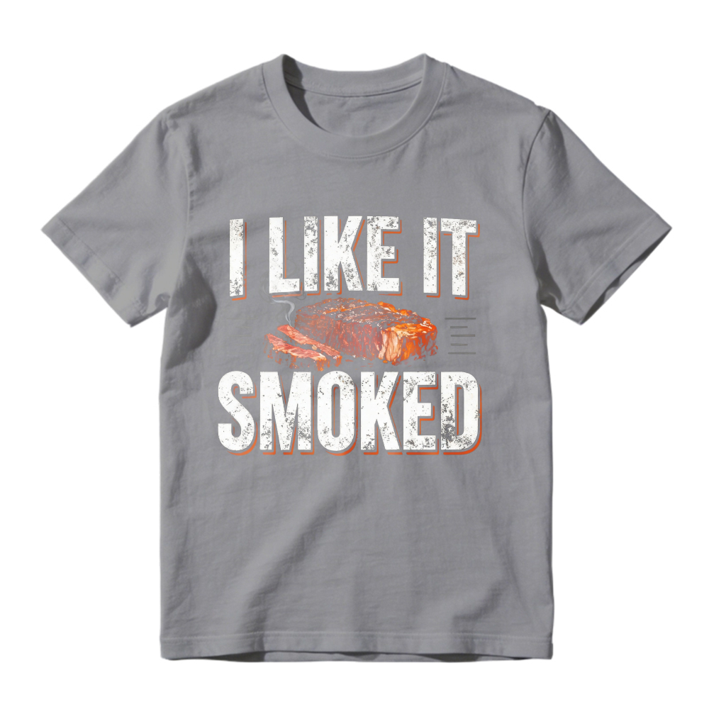 I Like It Smoked Barbecue Meat Graphic Unisex Classic T-shirt