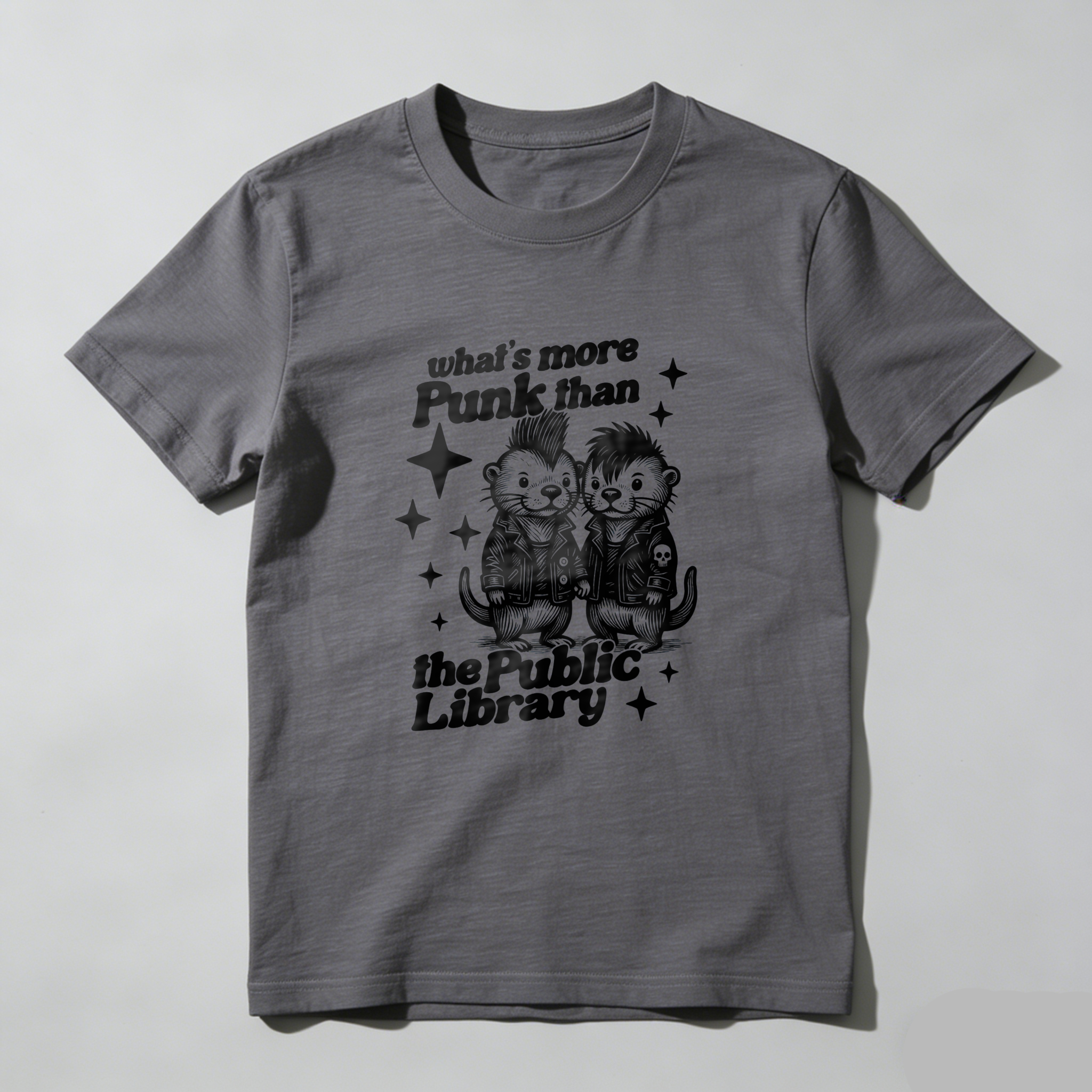 Wardrobecart What's More Punk Than The Public Library Tshirt