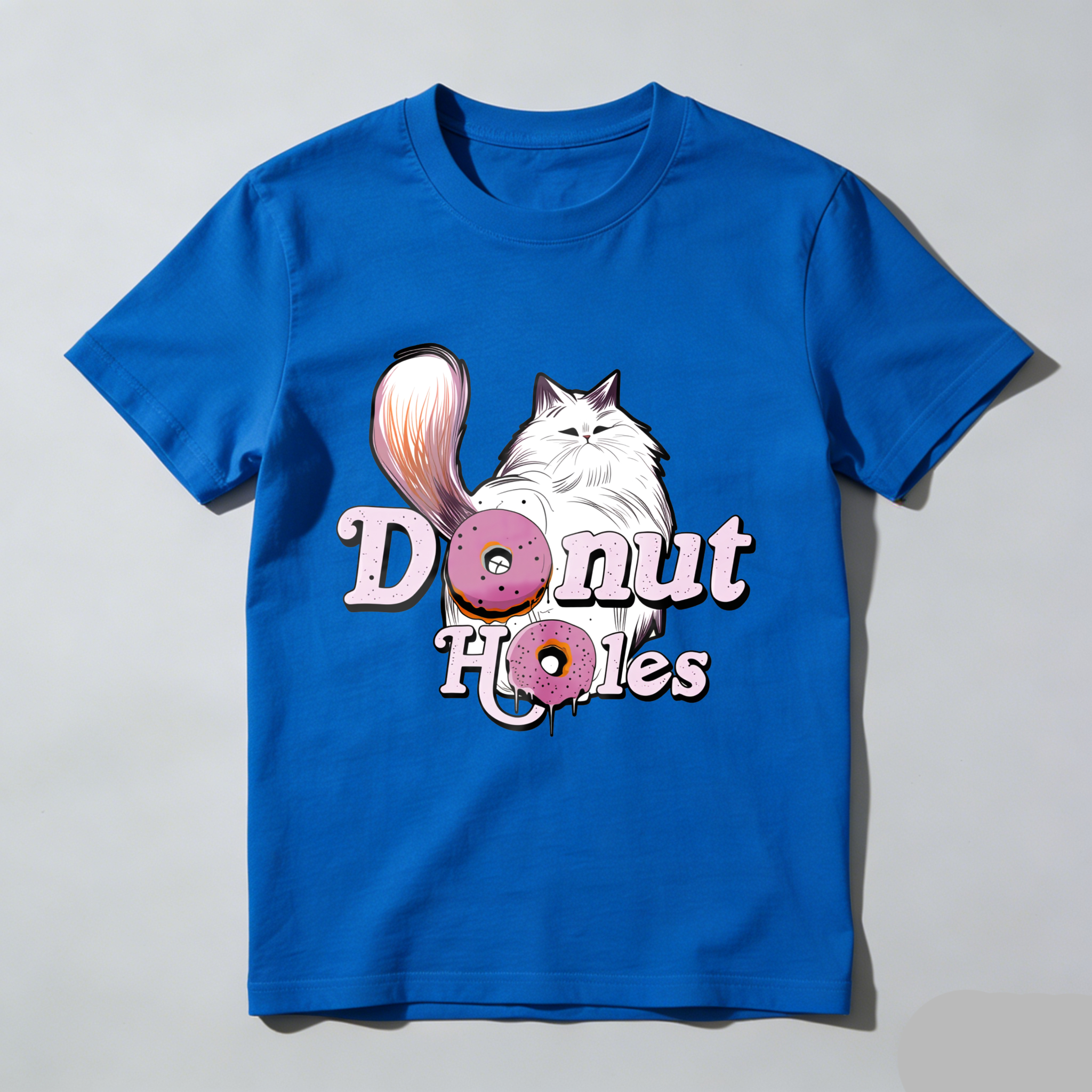 Wardrobecart Donut Holes Cat And Donuts Tshirt