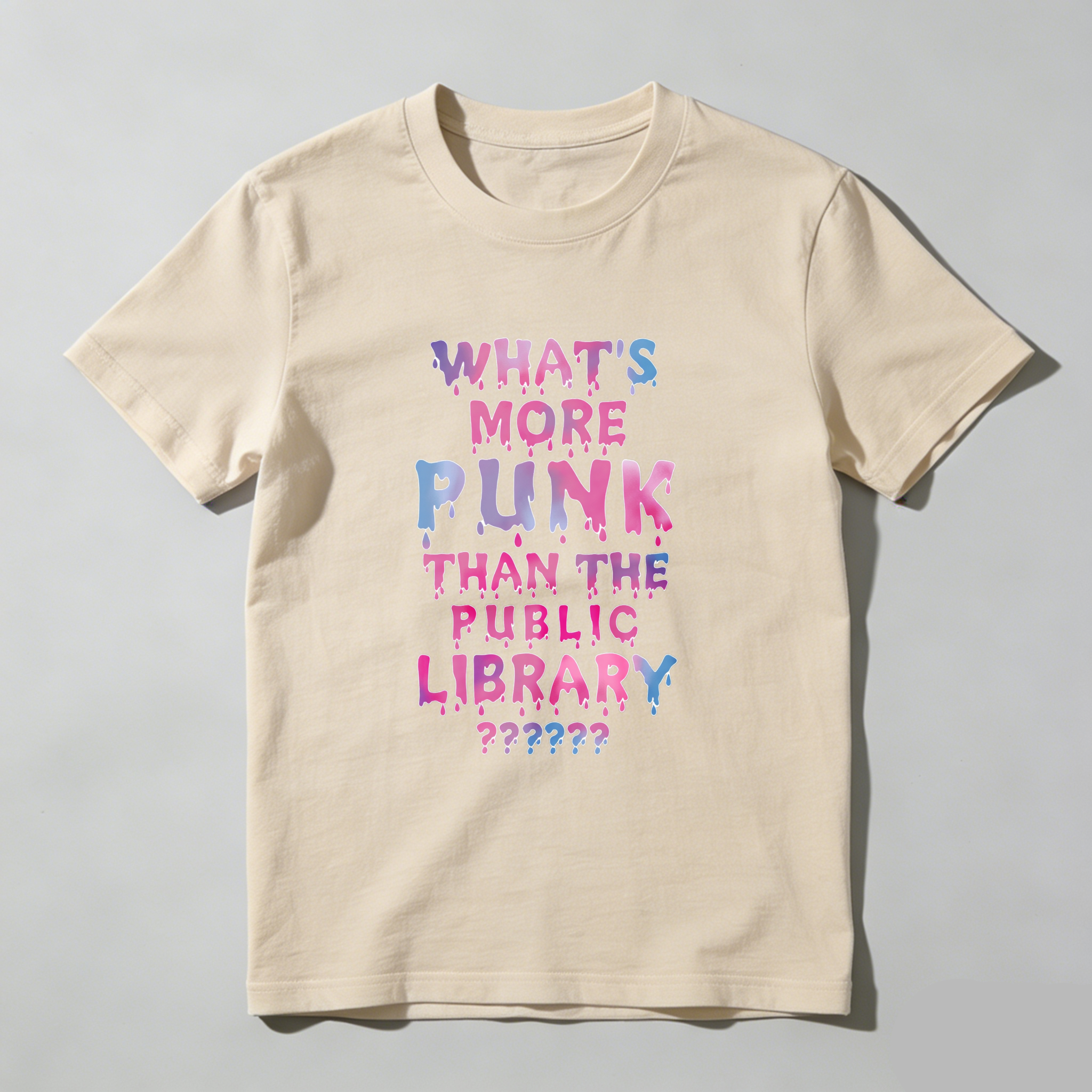 Wardrobecart What's More Punk Than The Public Library Tshirt