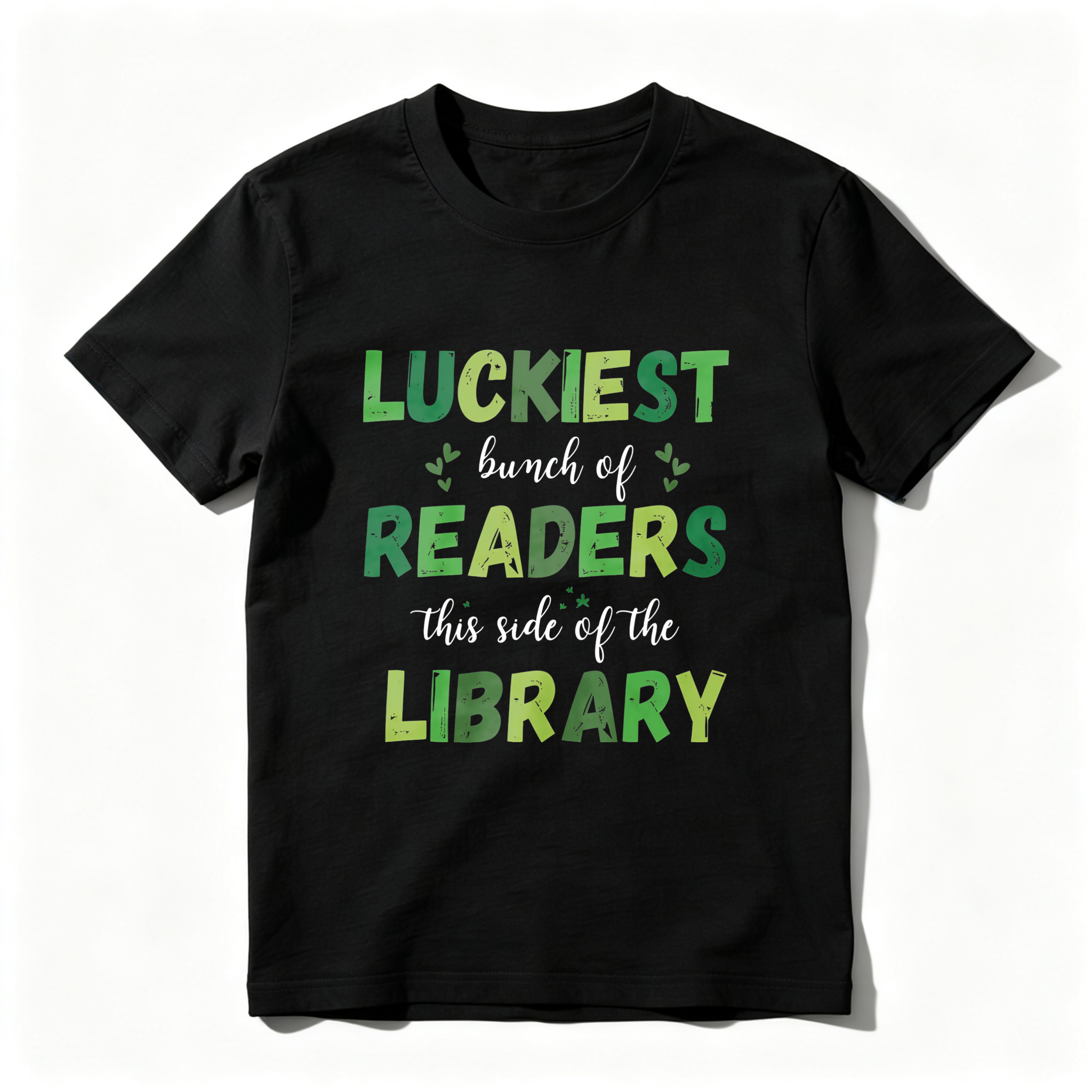 Wardrobecart Luckiest Bunch Of Readers This Side Of The Library tshirt