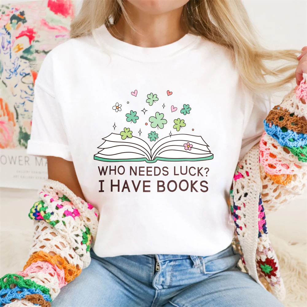 Wardrobecart Open Book With Flowers And Text tshirt