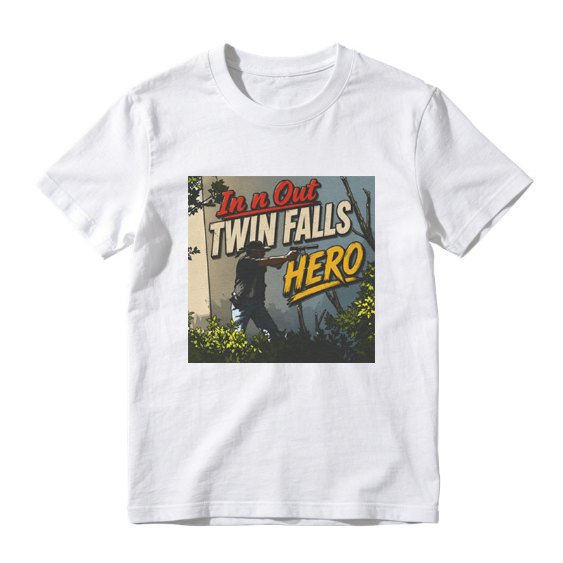 In and out Twin Falls Hero "The Fearless Patriot" Shirts