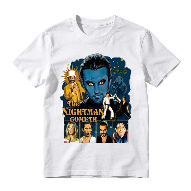 The Nightman Cometh Retro Vintage T-Shirt